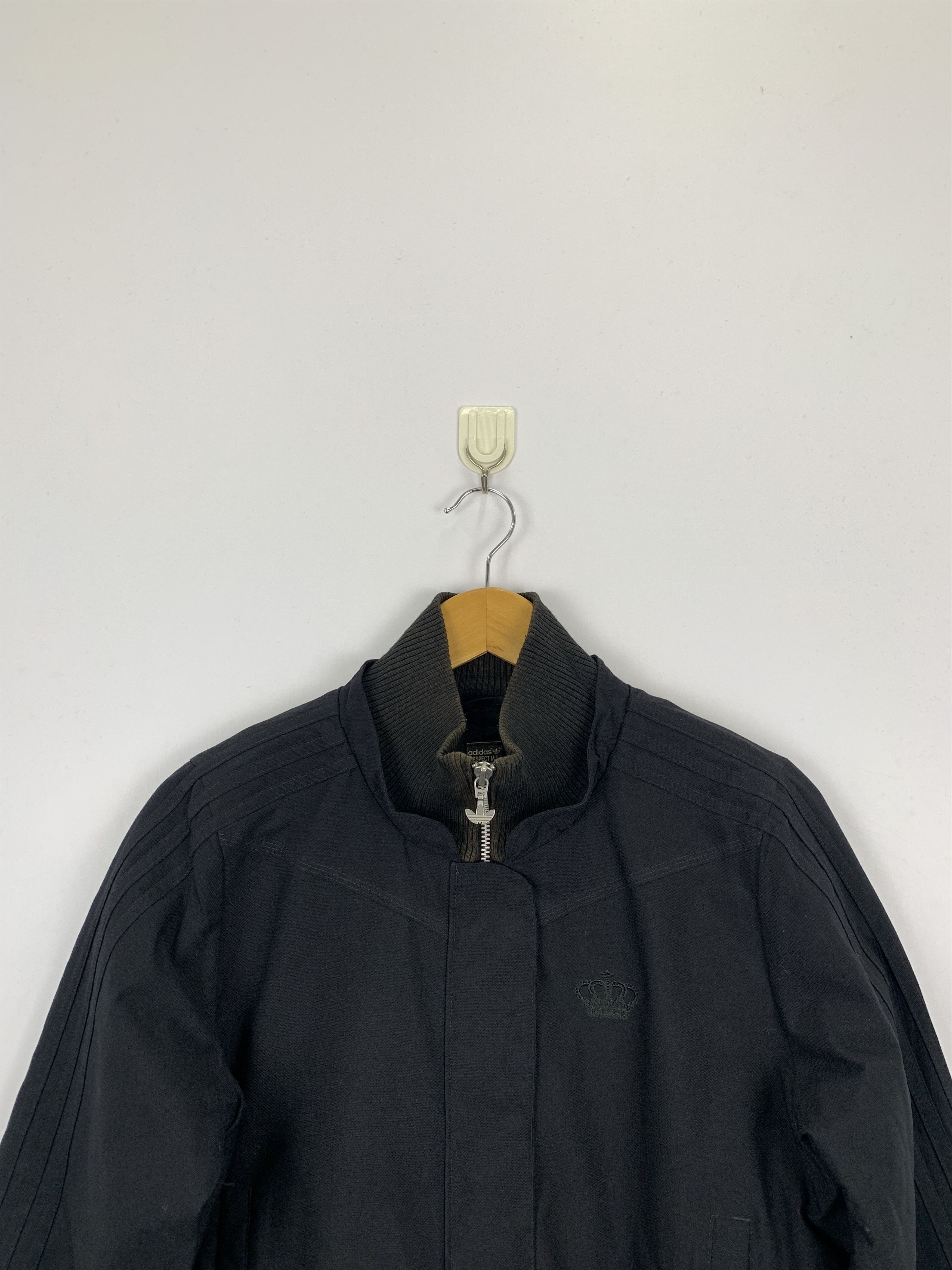 Adidas × Vintage Vintage Adidas Bomber Zipper Jacket Size US M / EU 48-50 / 2 - 2 Thumbnail