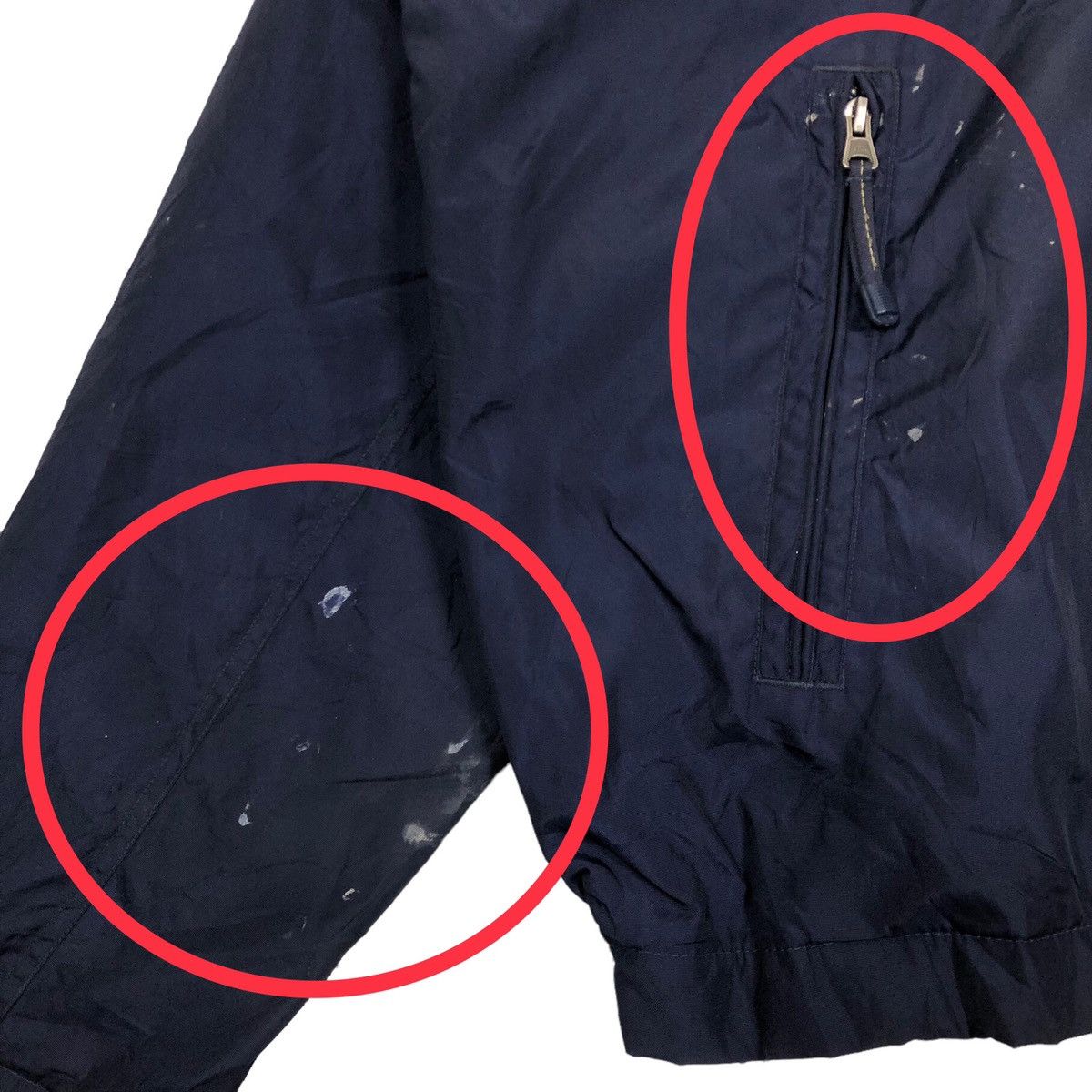 Polo Ralph Lauren Vintage Polo Sport Ralph Lauren Nylon Light Jacket Size US L / EU 52-54 / 3 - 8 Thumbnail