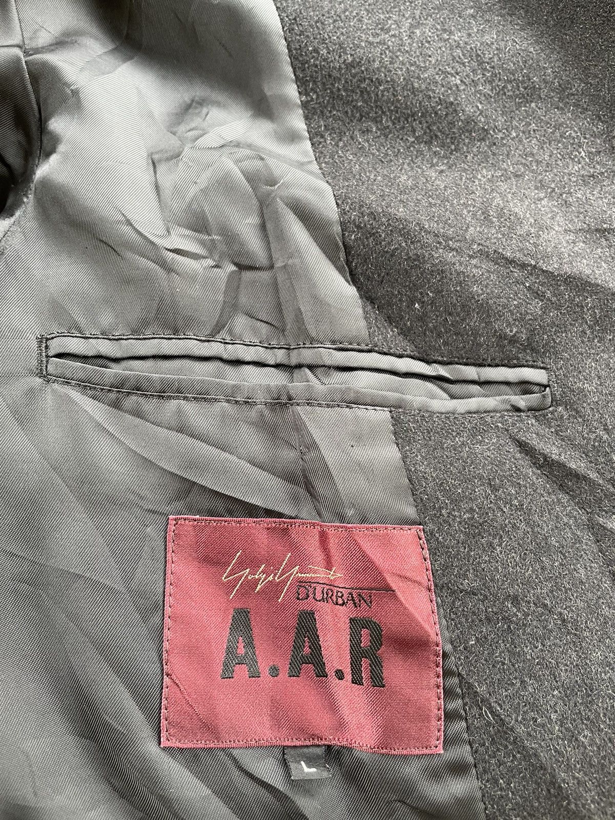 Yohji Yamamoto Yohji Yamamoto A.A.R Jacket/Long coat Size US L / EU 52-54 / 3 - 8 Thumbnail