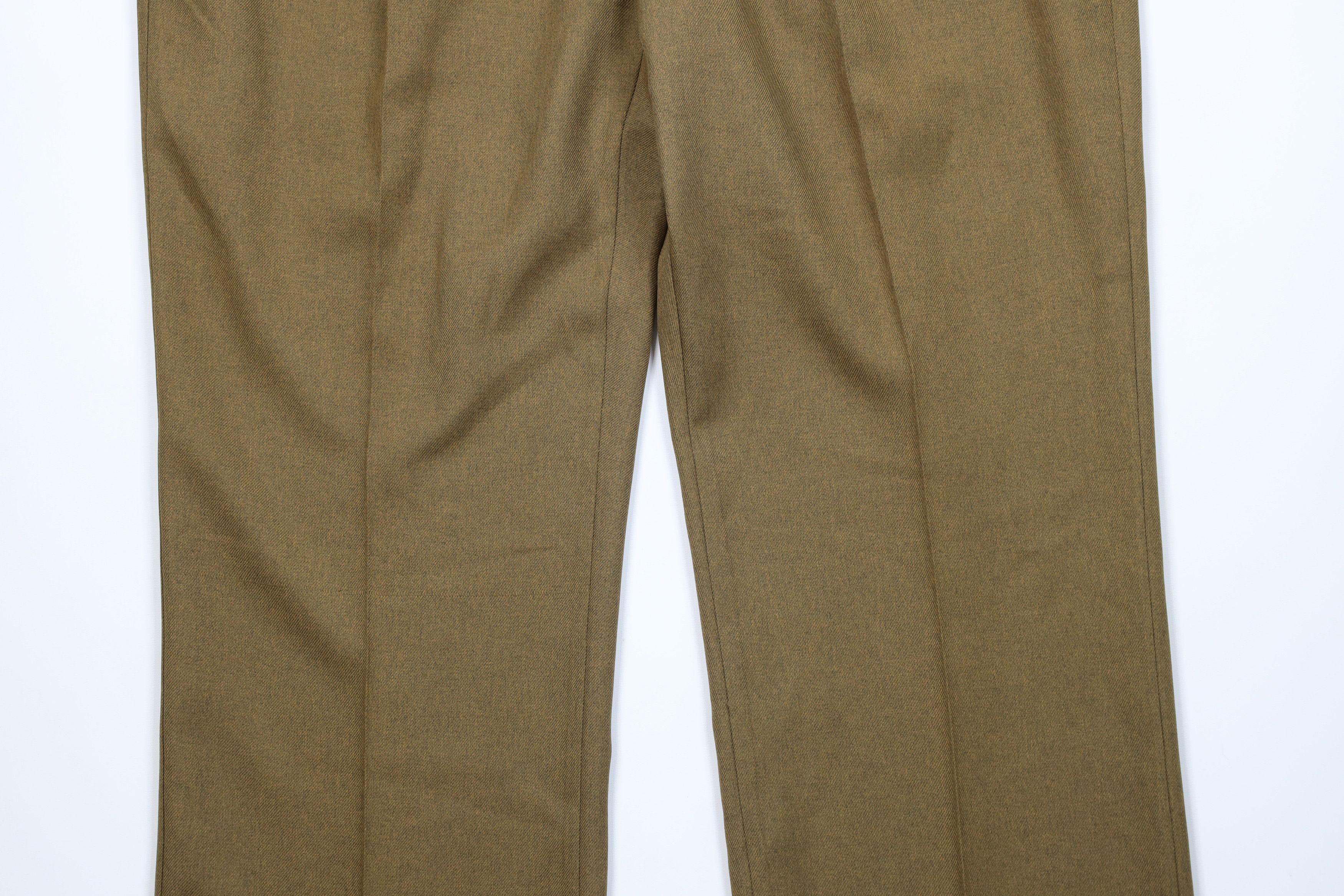 Vintage Vintage 90s Streetwear Knit Wide Leg Chain Pants Brown USA Size US 44 / EU 60 - 3 Thumbnail