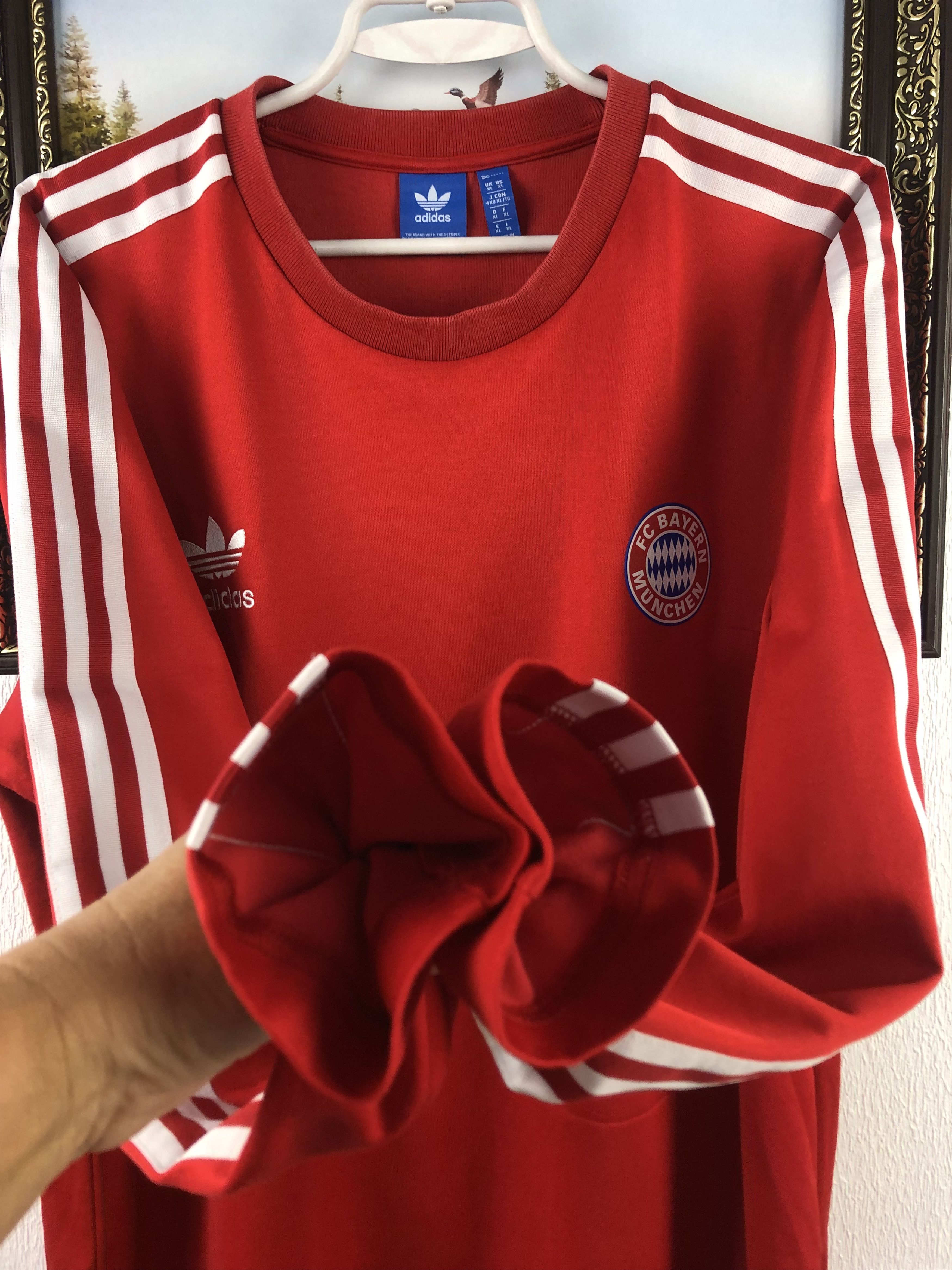 Adidas Adidas Bayern Munich Sweatshirt Soccer Long Sleeve Jersey Size US XL / EU 56 / 4 - 10 Thumbnail