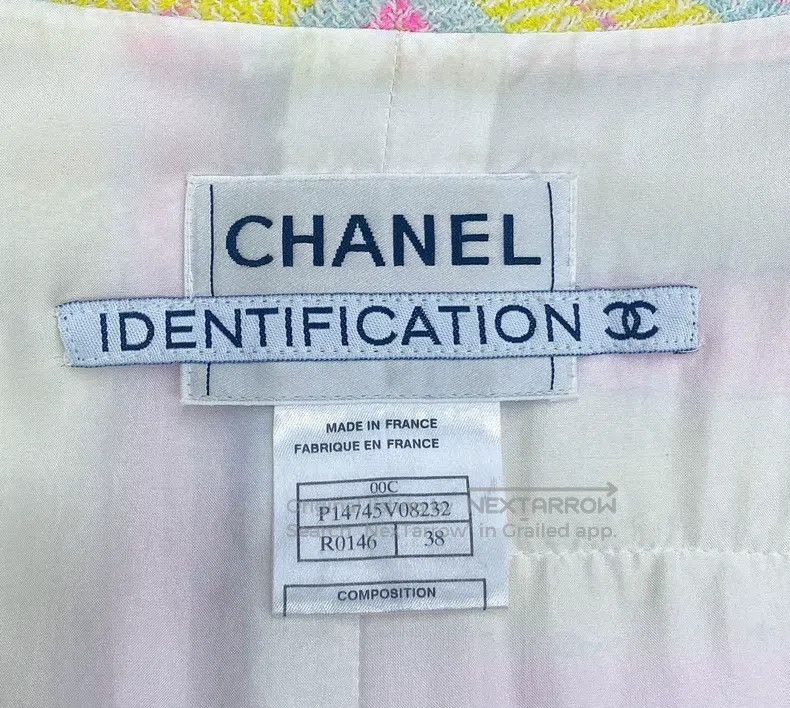 Chanel Chanel Yellow striped jacket Size XS / US 0-2 / IT 36-38 - 5 Thumbnail