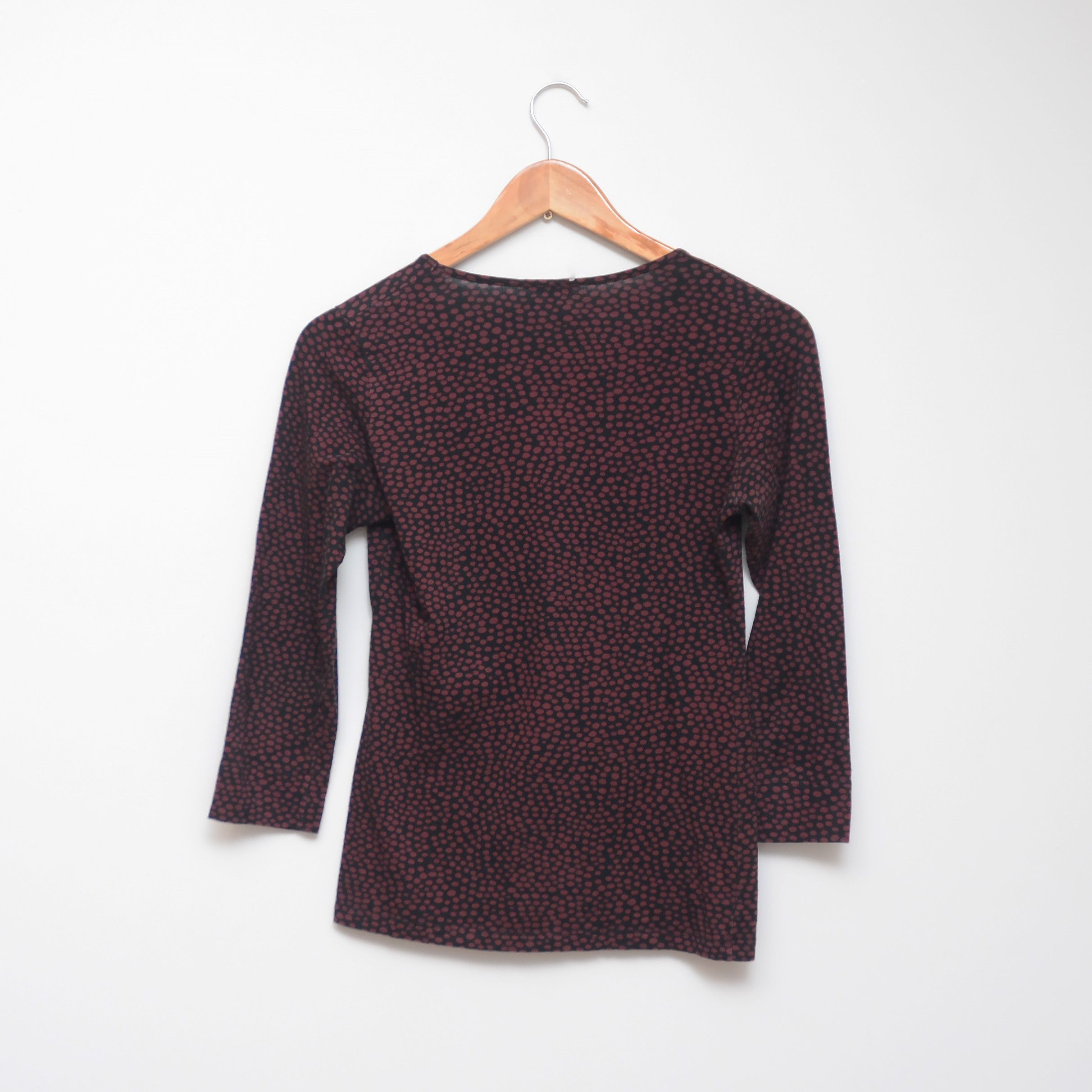 Marimekko MARIMEKKO Mika Piirainen Polla Dot Pullover Blouse size S Size S / US 4 / IT 40 - 4 Thumbnail