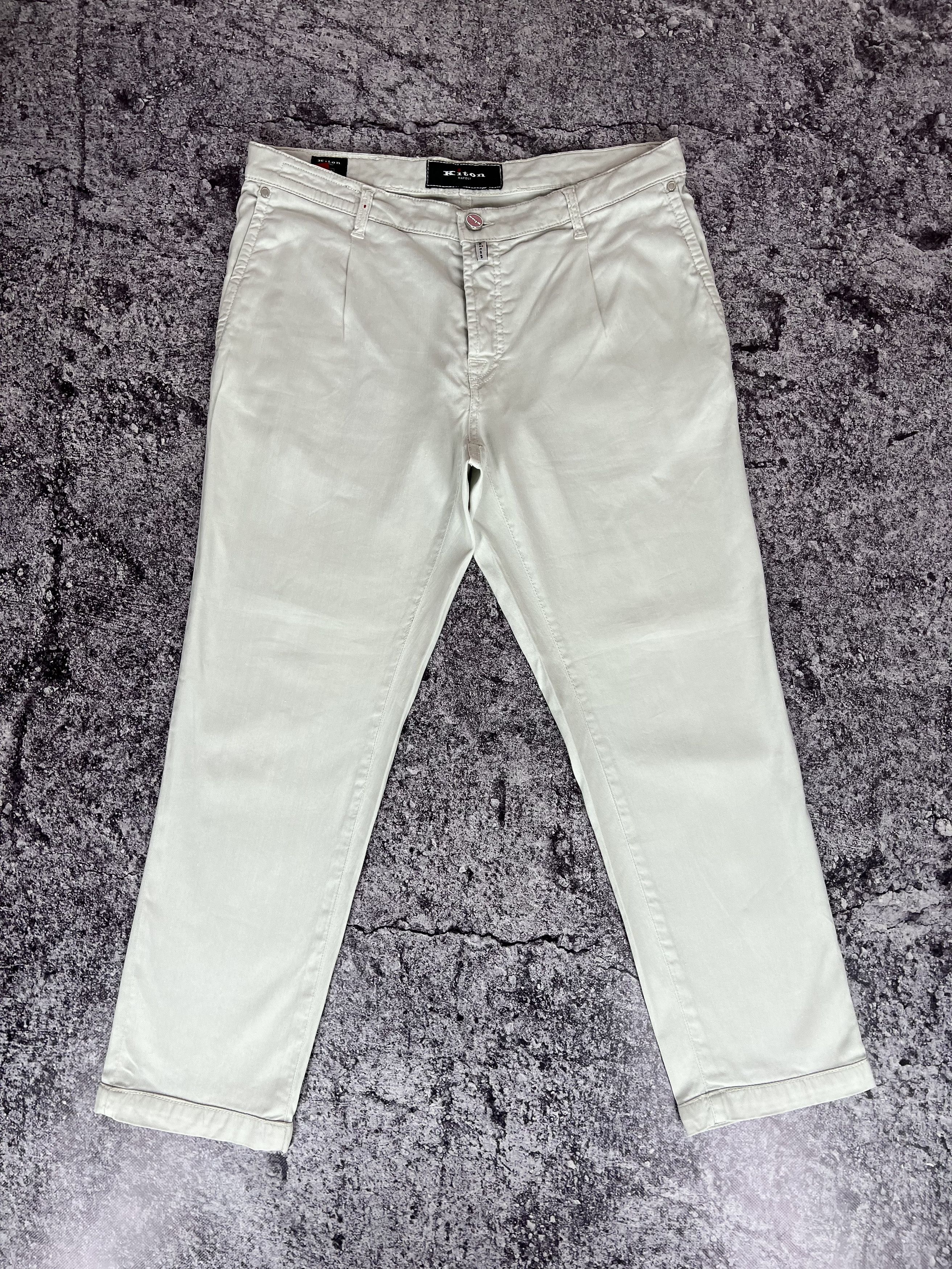 Kiton Kiton Napoli Pants Made in Italy Size 38 Size US 38 / EU 54 - 1 Thumbnail