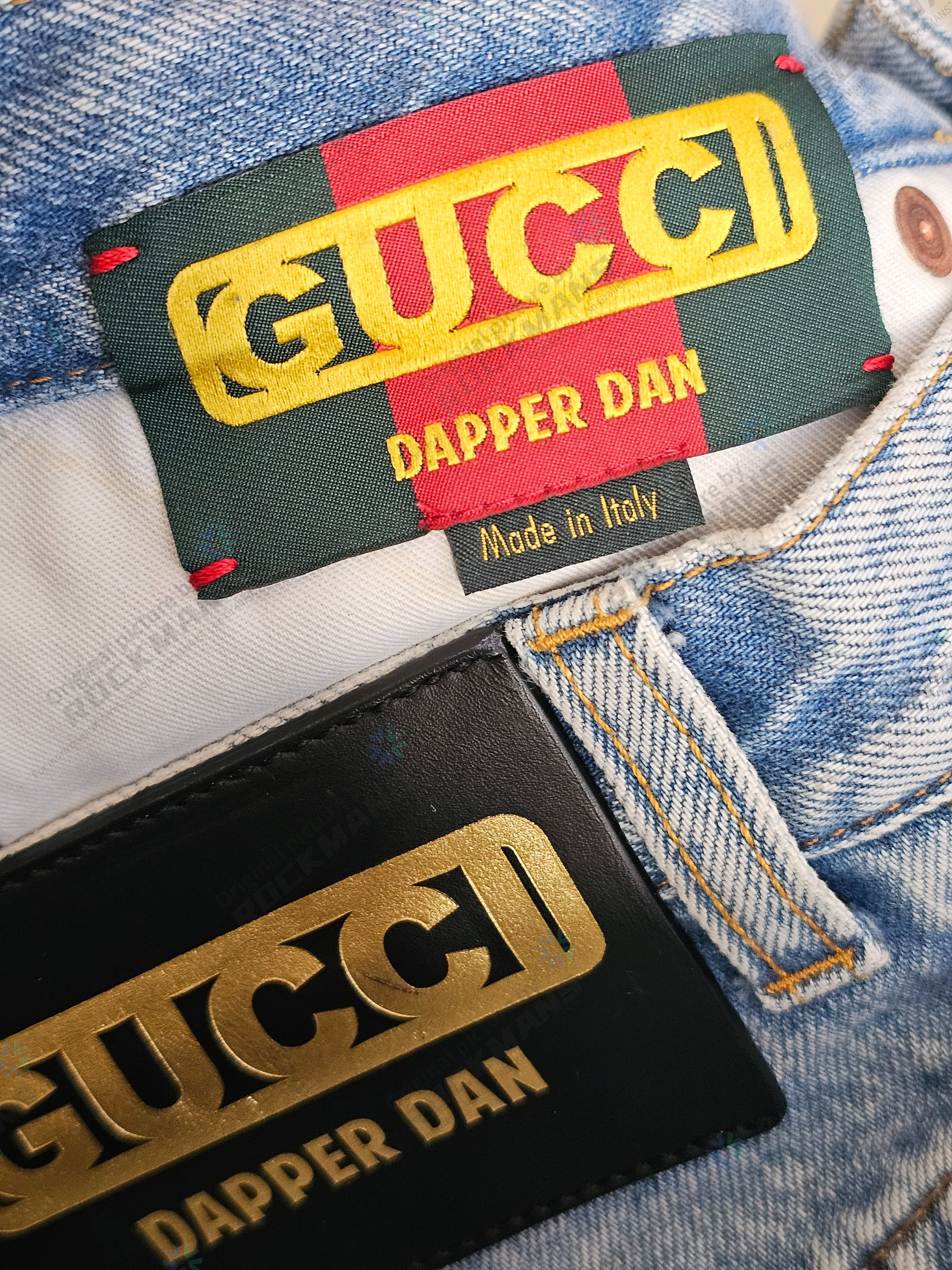 Gucci Gucci Eco-Bleached Distressed Straight-Leg Jeans Size 30 Size US 30 / EU 46 - 6 Thumbnail
