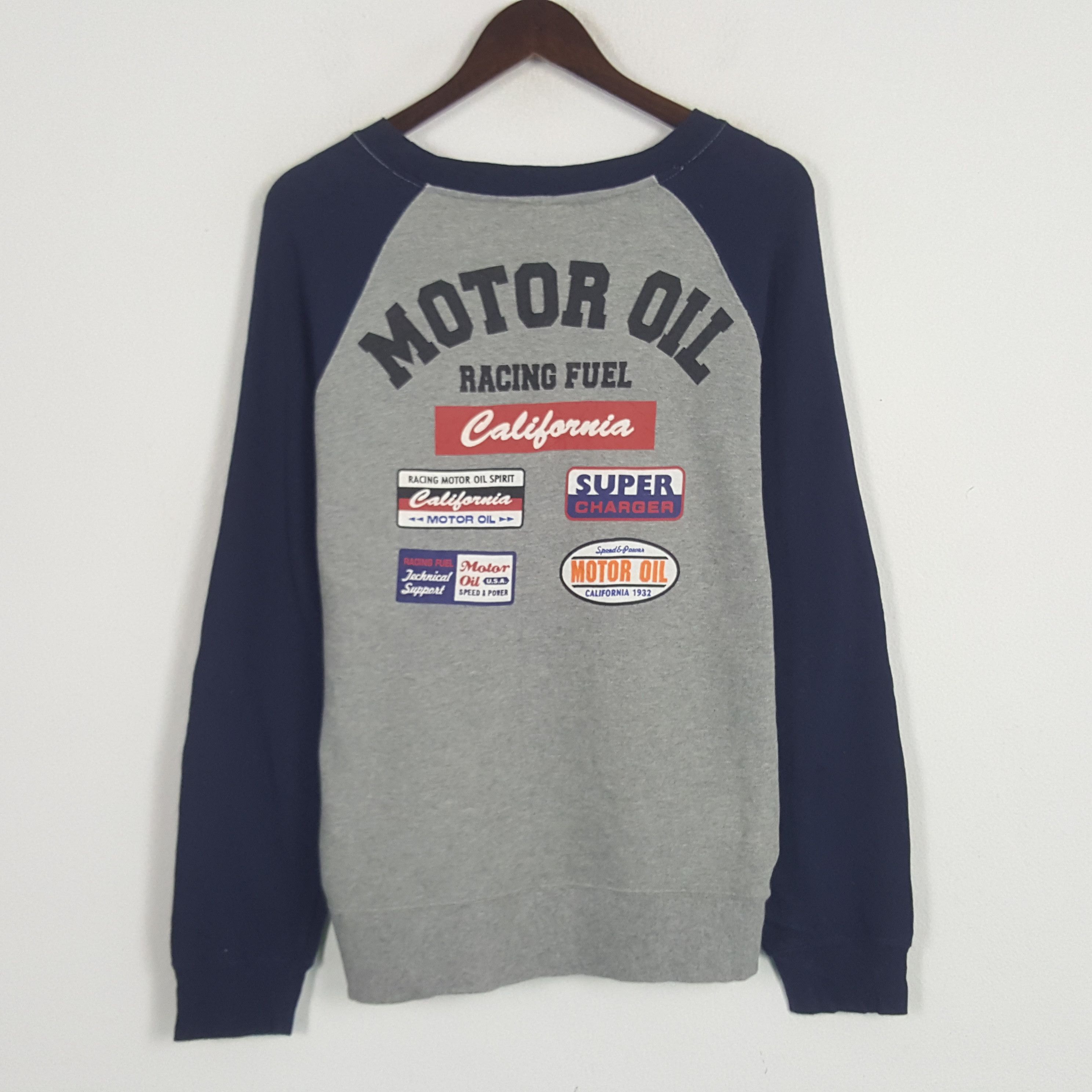 Sports Specialties × Vintage Vintage Lubricants 76 Motor Oil Racing Fuel Sweatshirt Size US M / EU 48-50 / 2 - 1 Thumbnail