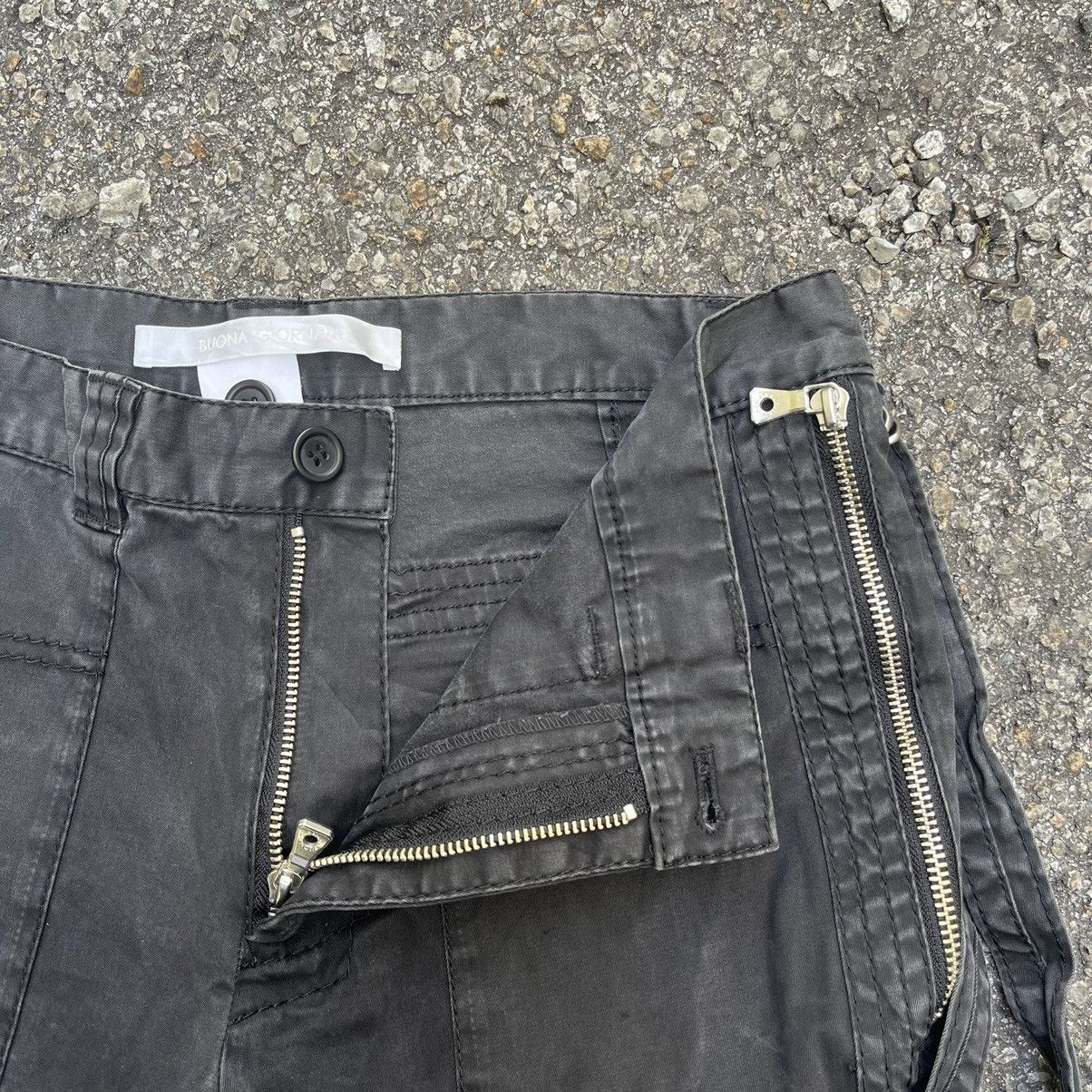 If Six Was Nine Cargo Faded Black Bondage Pants Buona Giornata Size US 29 - 4 Thumbnail
