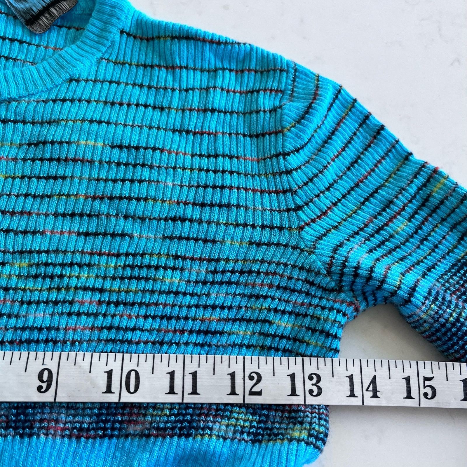 Missoni M Missoni Collection patterned intarsia-knit Sky sweater Size XS / US 0-2 / IT 36-38 - 14 Thumbnail