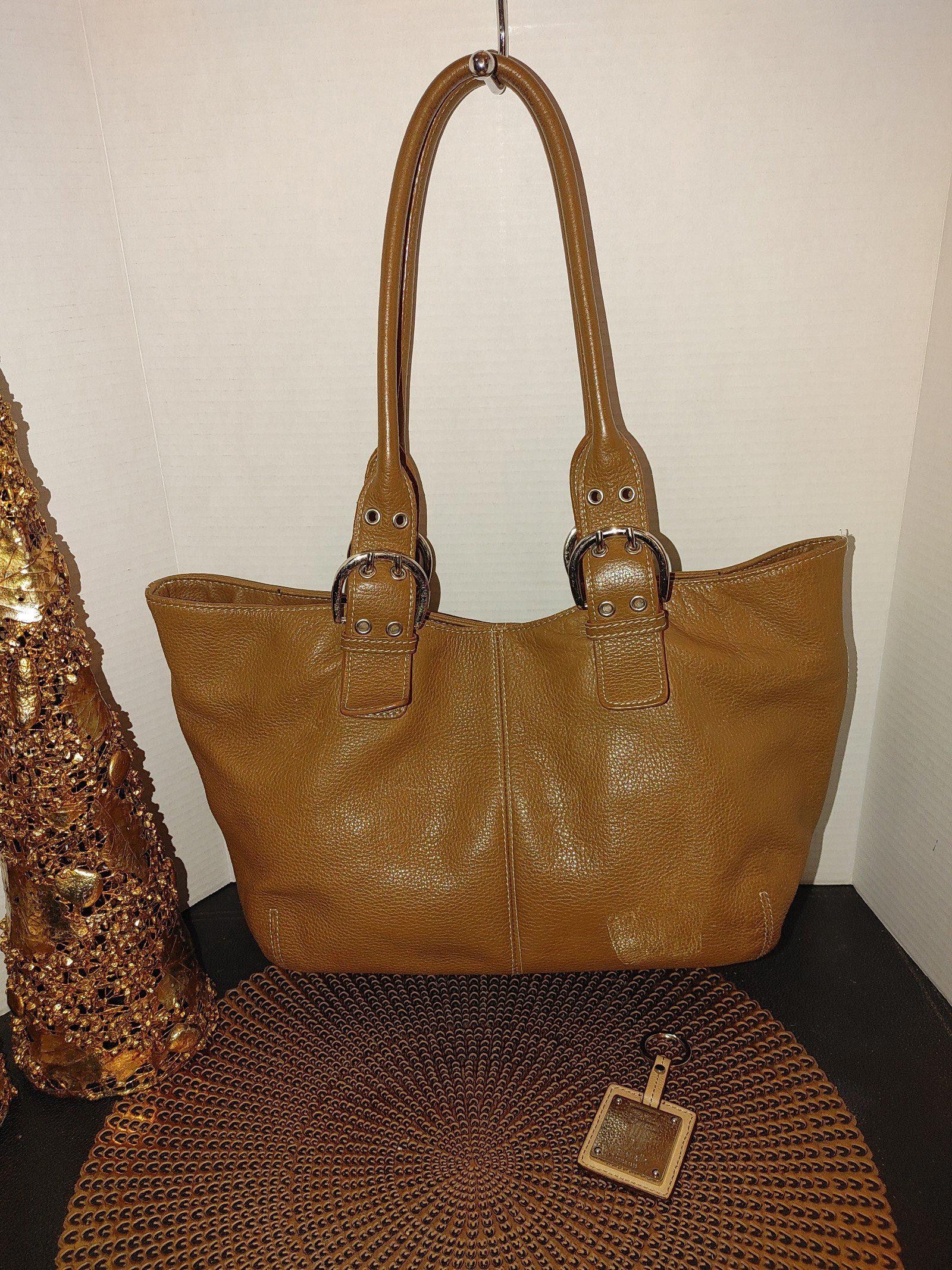 Designer Tignanello Leather Shoulder Bag Size ONE SIZE - 1 Thumbnail