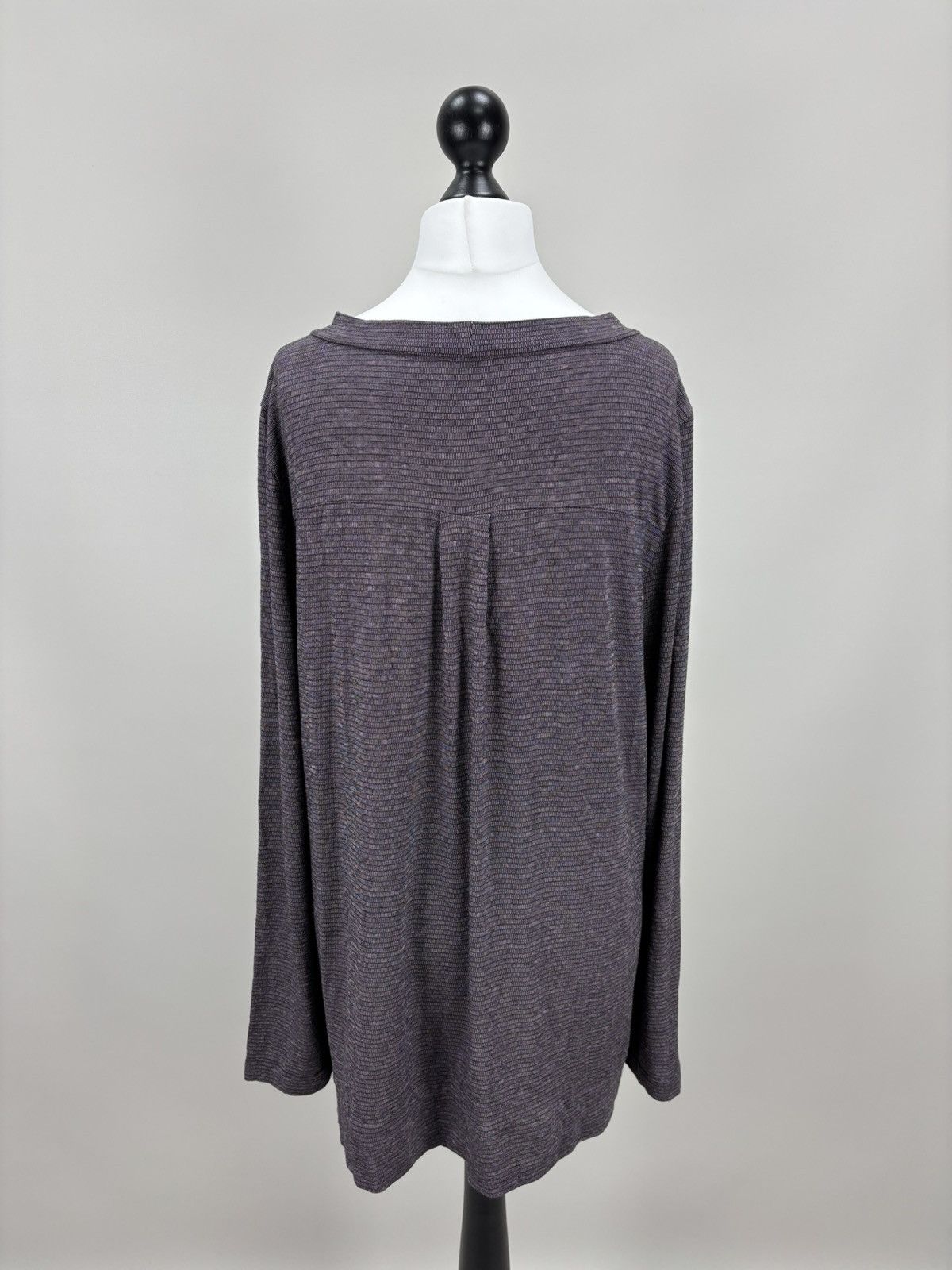 OSKA Womens long sleeve OSKA Size 3 Color Black/Purple Size L / US 10 / IT 46 - 8 Thumbnail