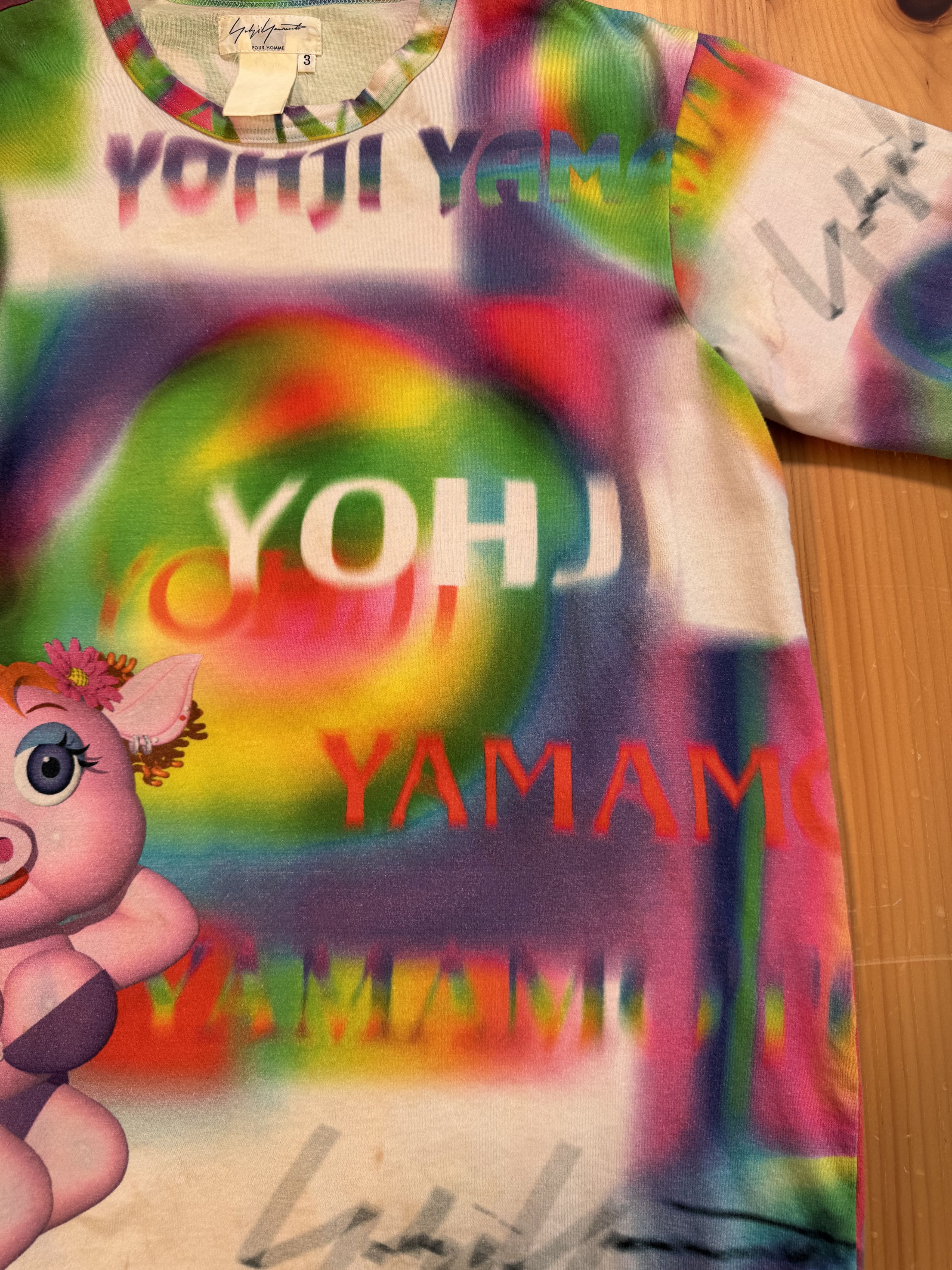 Yohji Yamamoto Yohji Yamamoto SS02 LSD Pig Shirt Size US L / EU 52-54 / 3 - 4 Thumbnail