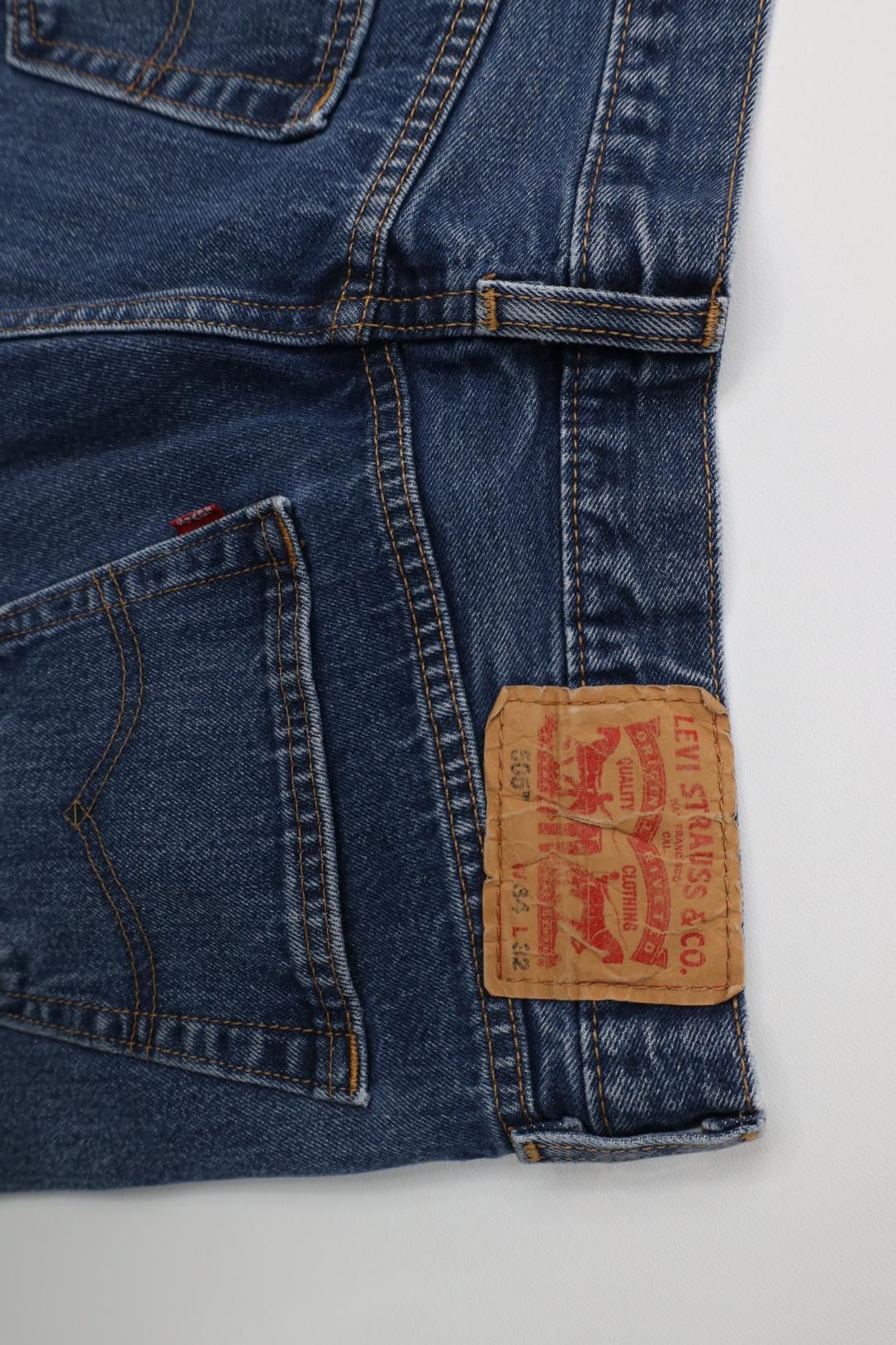 Levi's Vintage Y2K Levis 505 Regular Fit Straight Leg Denim Jeans Size US 34 / EU 50 - 13 Thumbnail