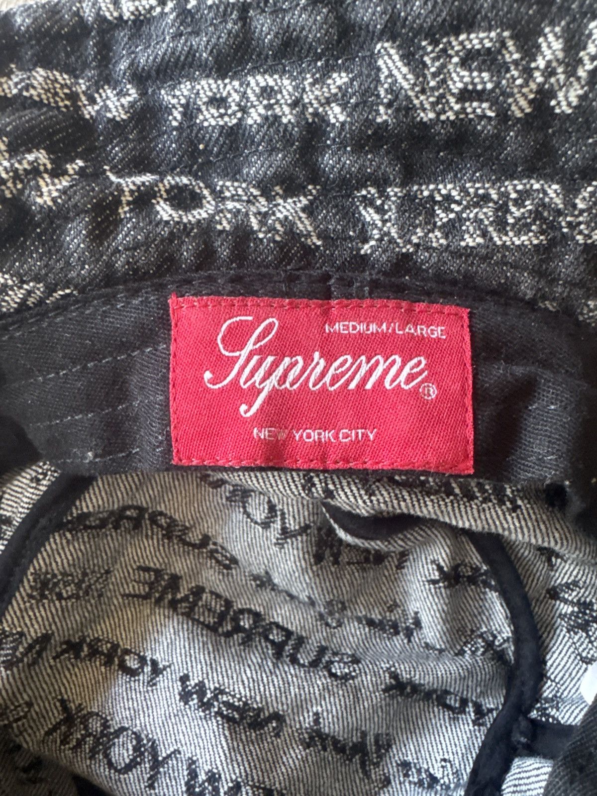 Supreme Supreme multi type jacquard denim crusher Size ONE SIZE - 2 Thumbnail