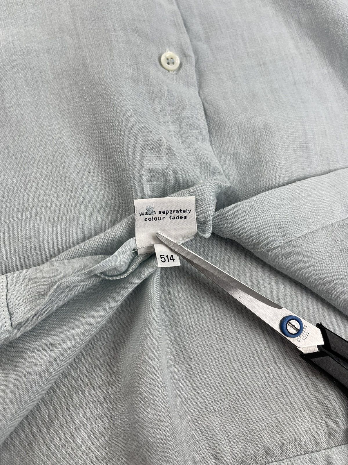 Japanese Brand Oska Linen Long Sleeve Shirt Size 1 Size S / US 4 / IT 40 - 8 Thumbnail