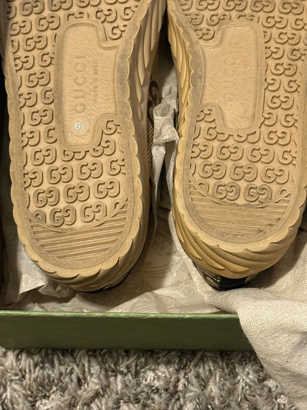 Gucci Gucci Maxi GG Low Top Sneakers Size US 6.5 / EU 39-40 - 4 Thumbnail