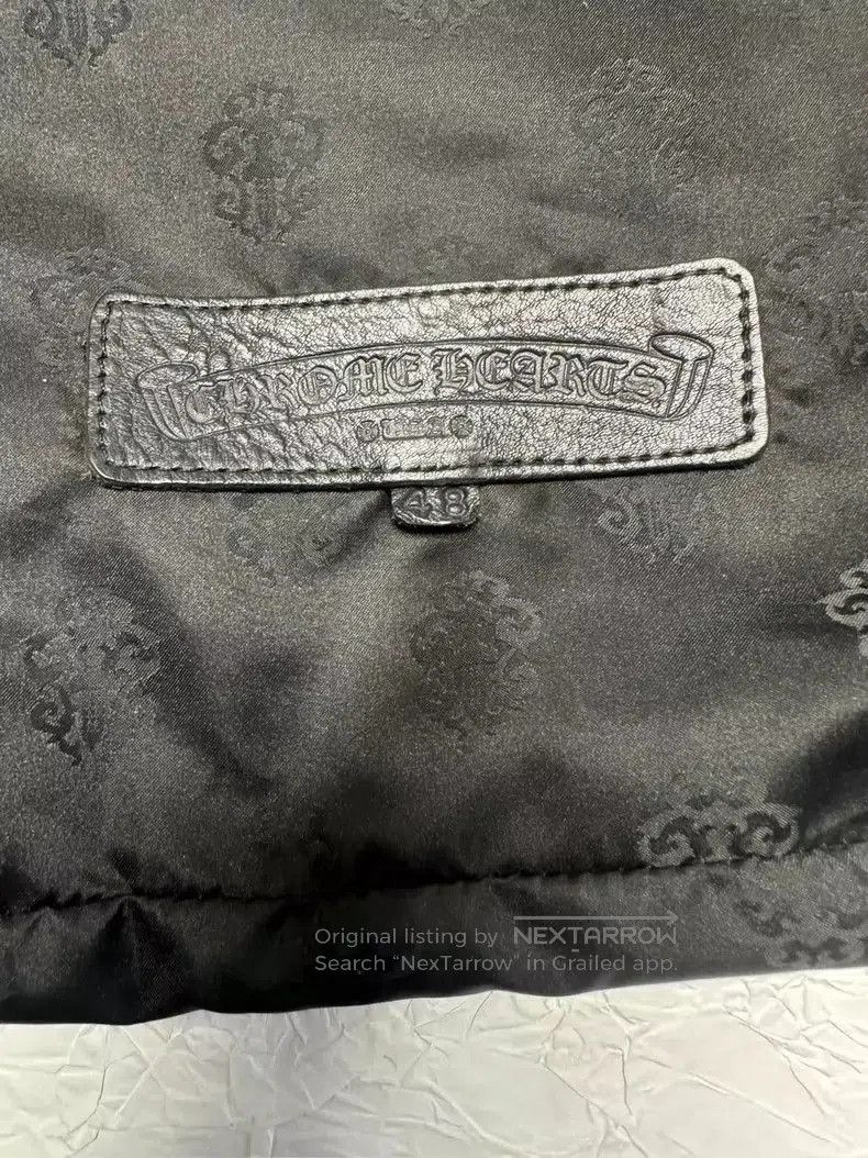 Chrome Hearts Chrome Hearts Black Leather Shoulder Bag. Size ONE SIZE - 8 Thumbnail