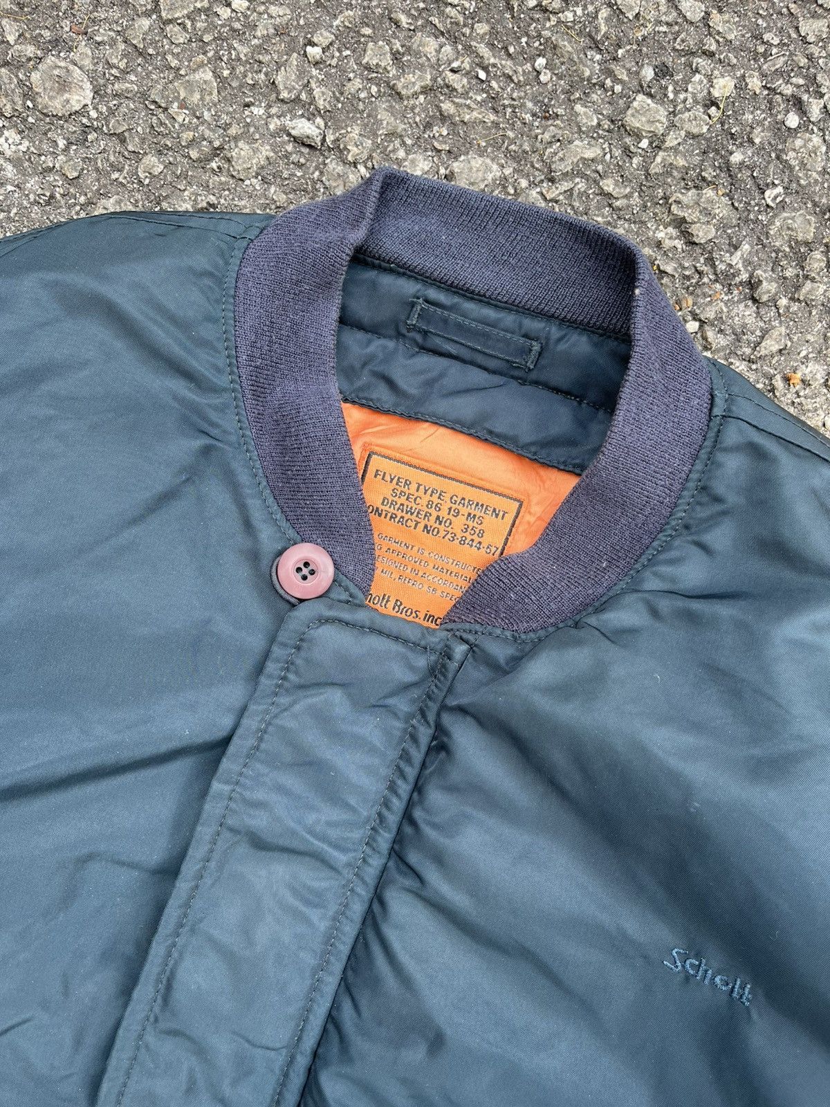 Schott Vintage Schott Bros Inc Bomber Flight Jacket Size US L / EU 52-54 / 3 - 5 Thumbnail