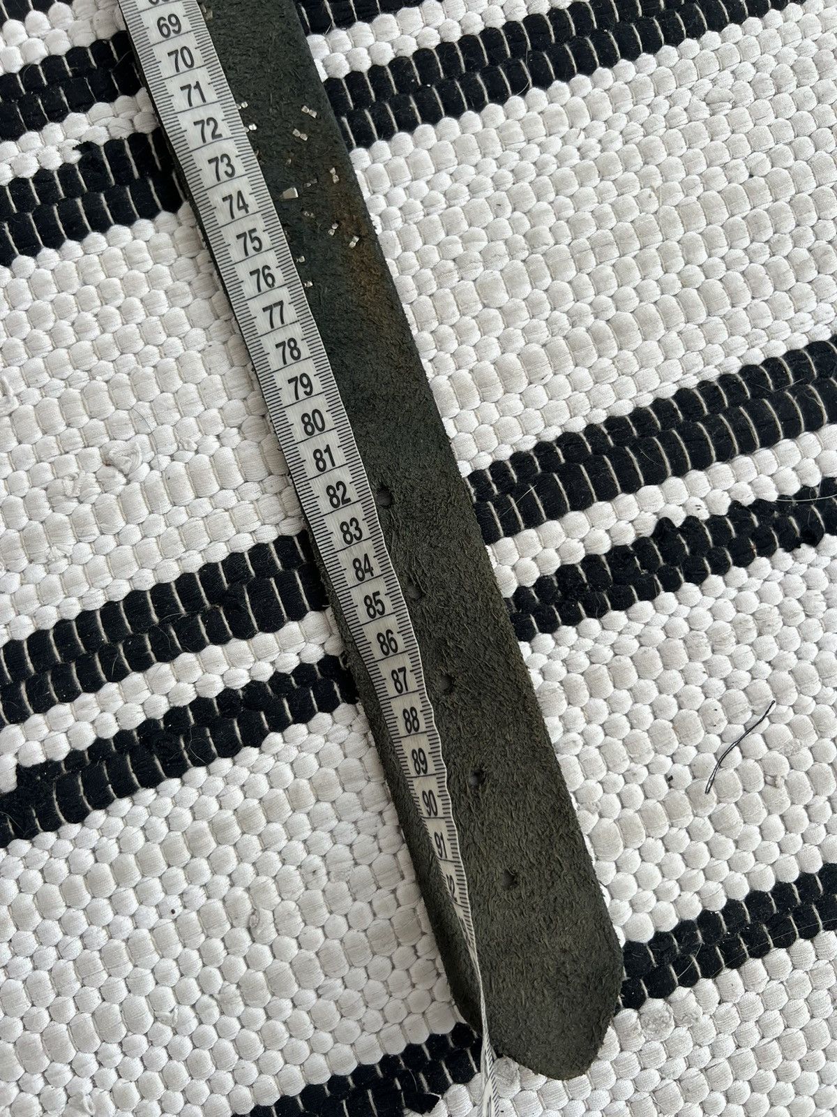 Iron Heart Vintage Hollywood Trading Company Stud Stingray Leather Belt Size ONE SIZE - 21 Thumbnail