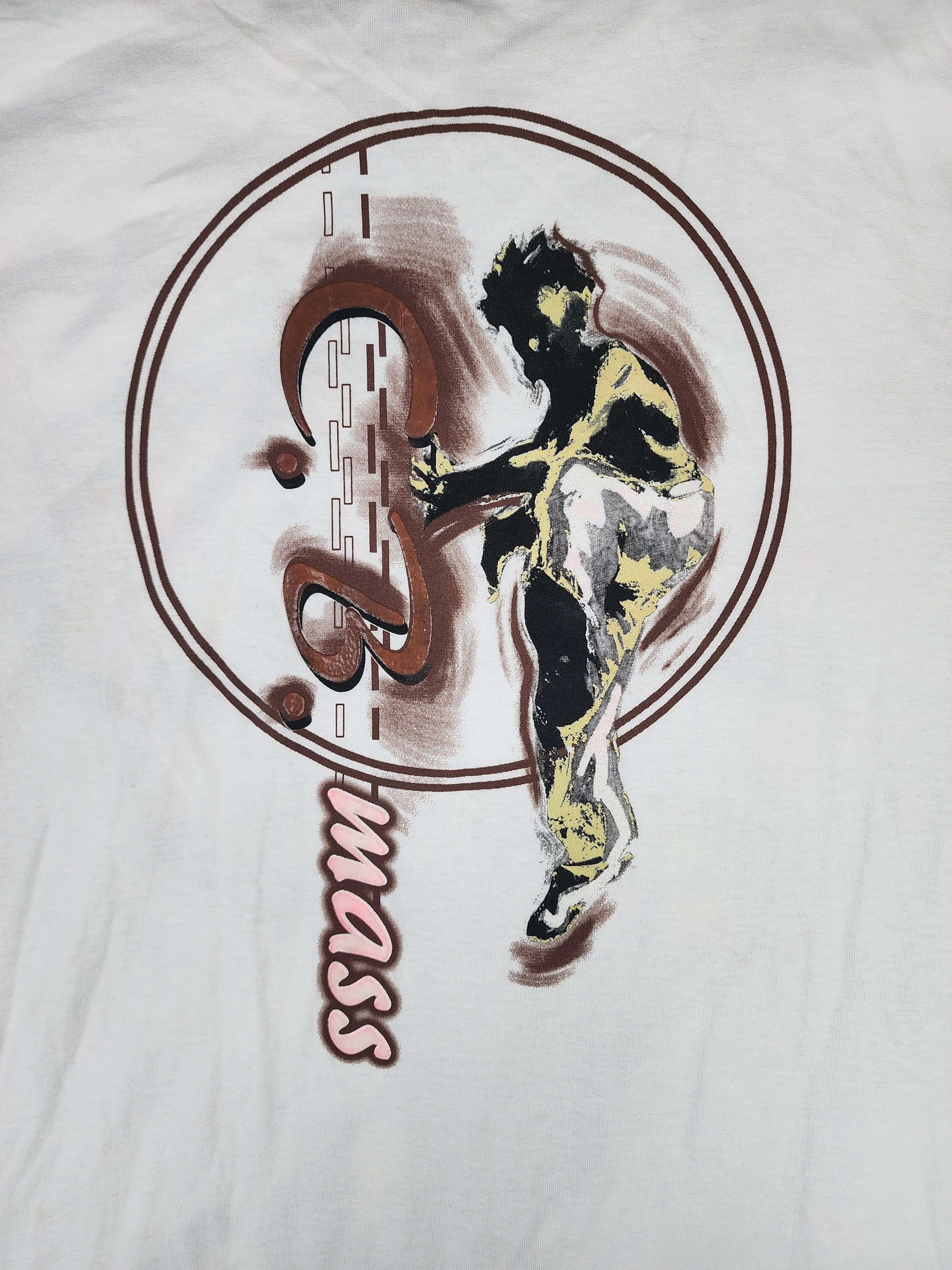 Vintage Vintage DSWT 90s NBN Gear C.B.Mass Hiphop Bboy tee Size US XXL / EU 58 / 5 - 7 Thumbnail