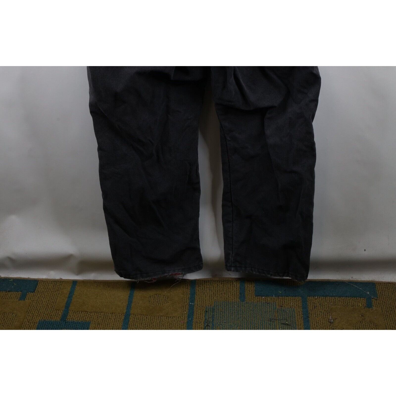 Vintage × Walls Vintage 90s Walls Distressed Quilted Denim Coveralls Size US L / EU 52-54 / 3 - 18 Thumbnail