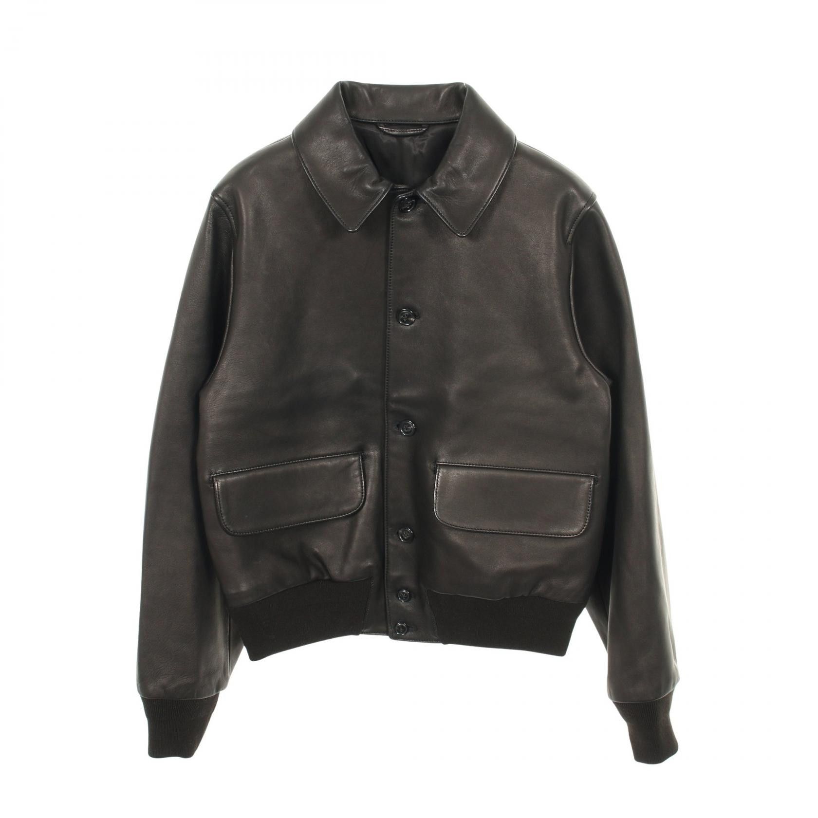 Other Other blurhms Lambskin Jacket Leather Outerwear BHS24F024 DUTY FREE for USA Size ONE SIZE - 1 Thumbnail