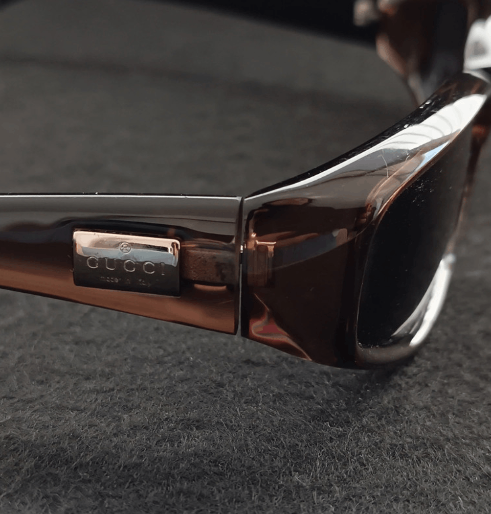 Gucci × Tom Ford × Vintage GUCCI Sunglasses GG2454 Shield Wrap Rimless Mask Tom Ford Size ONE SIZE - 2 Thumbnail