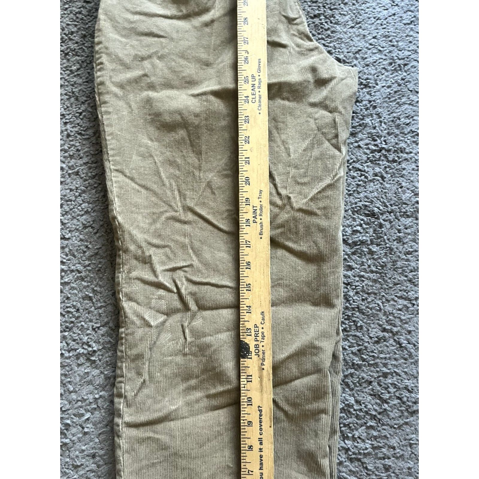 Dockers DOCKERS PANTS Mens 34x27 Brown Beige Corduroy Pleated Relaxed Fit Chino Casual Size US 34 / EU 50 - 7 Thumbnail
