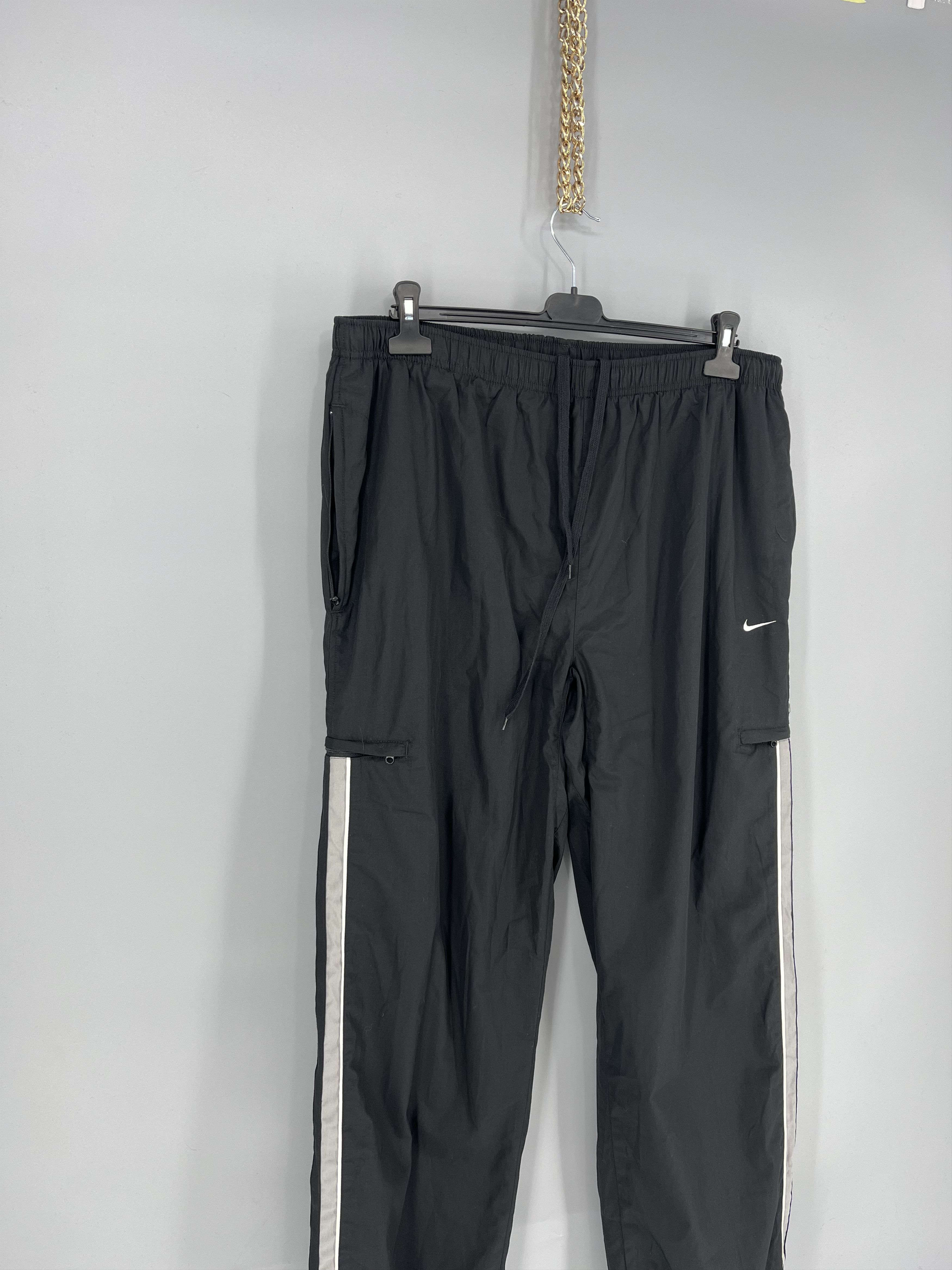 Nike Nike Track Vintage Pants Nylon Drill Y 2 K Swoosh Joggers Size US 40 / EU 56 - 3 Thumbnail