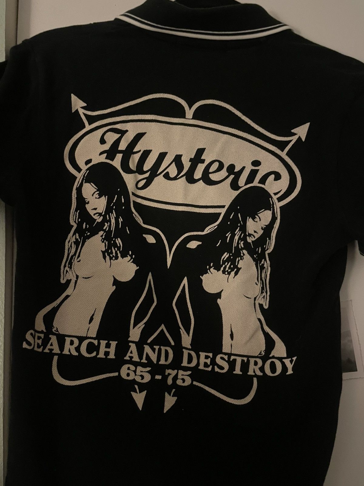 Hysteric Glamour Hysteric Glamour Search and Destroy Polo Size S / US 4 / IT 40 - 2 Thumbnail