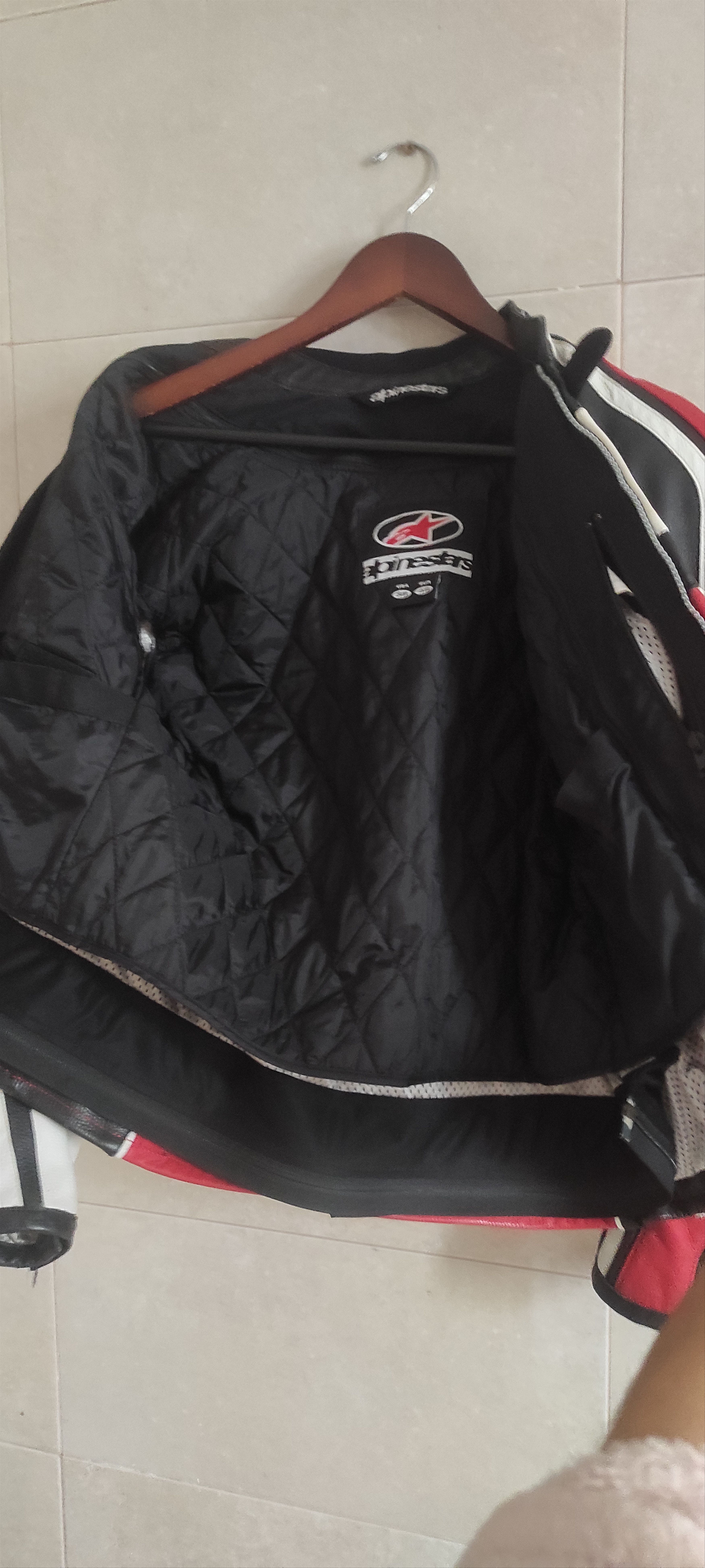 Alpinestars Alpinestar Women Motorcycle Genuine Cow Leather Jacket Sz M Size M / US 6-8 / IT 42-44 - 14 Thumbnail