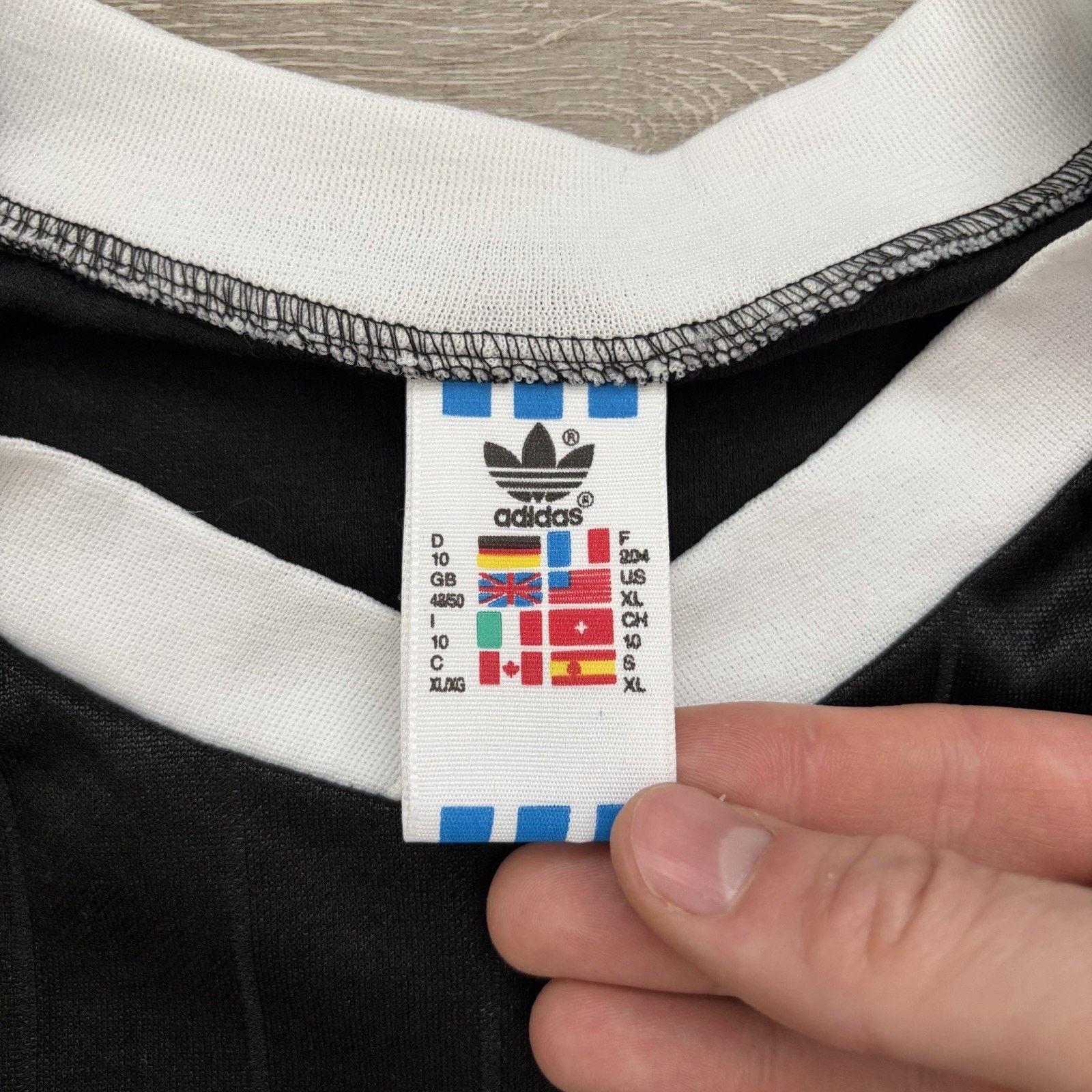 Adidas Vintage David Hasselhoff 1994 World Tour Adidas Jersey XL Size US XL / EU 56 / 4 - 5 Thumbnail