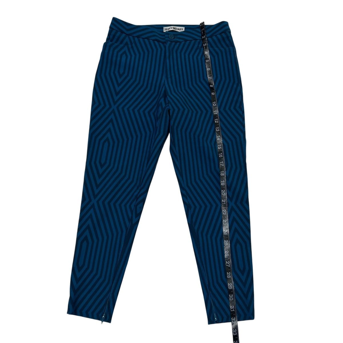 Issey Miyake 748 ISSEY MIYAKE pants trousers women’s blue Size 27" / US 4 / IT 40 - 14 Thumbnail
