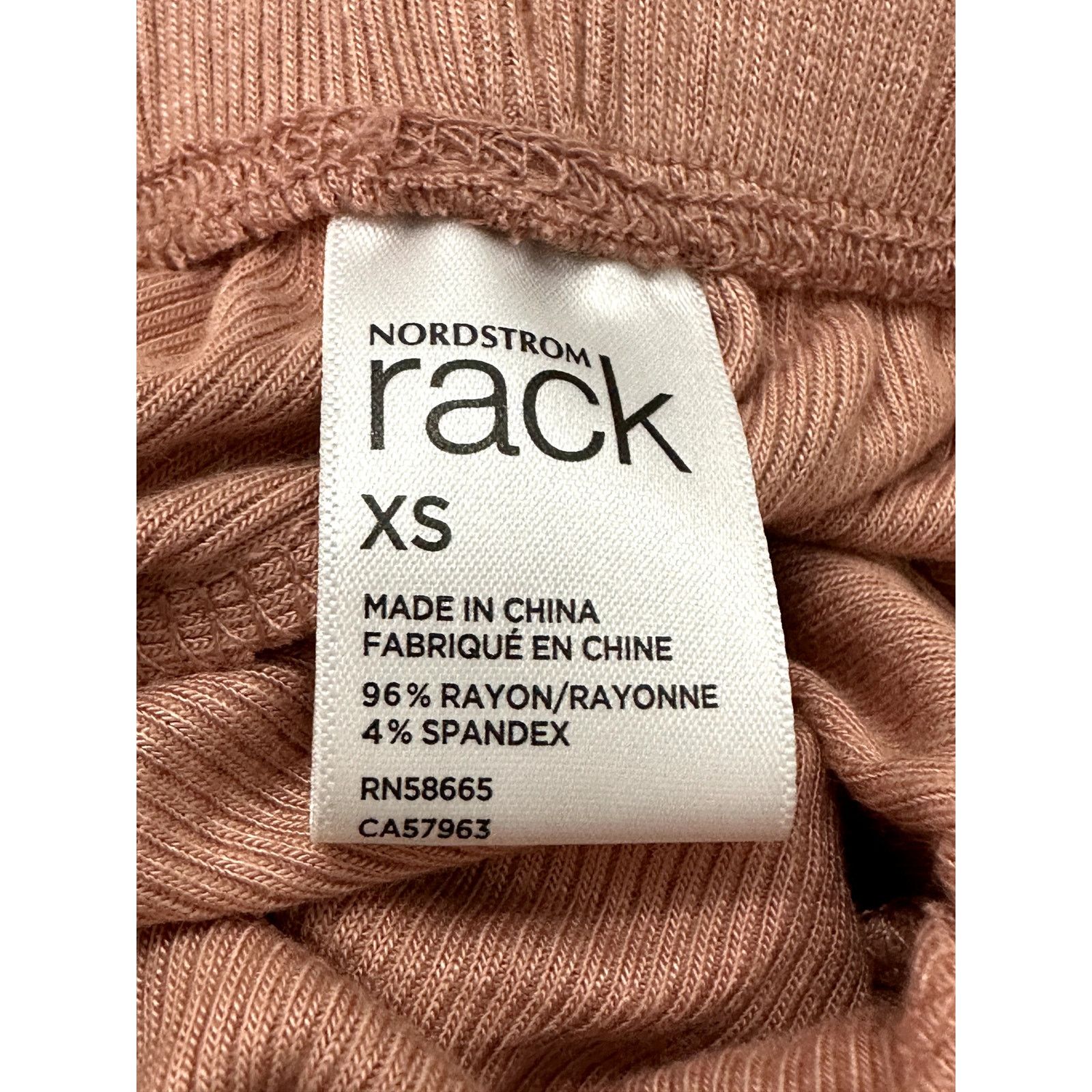 Nordstrom Nordstrom Pajama Set Ribbed Mauve Pink Women's XS NWOT Size XS / US 0-2 / IT 36-38 - 7 Thumbnail