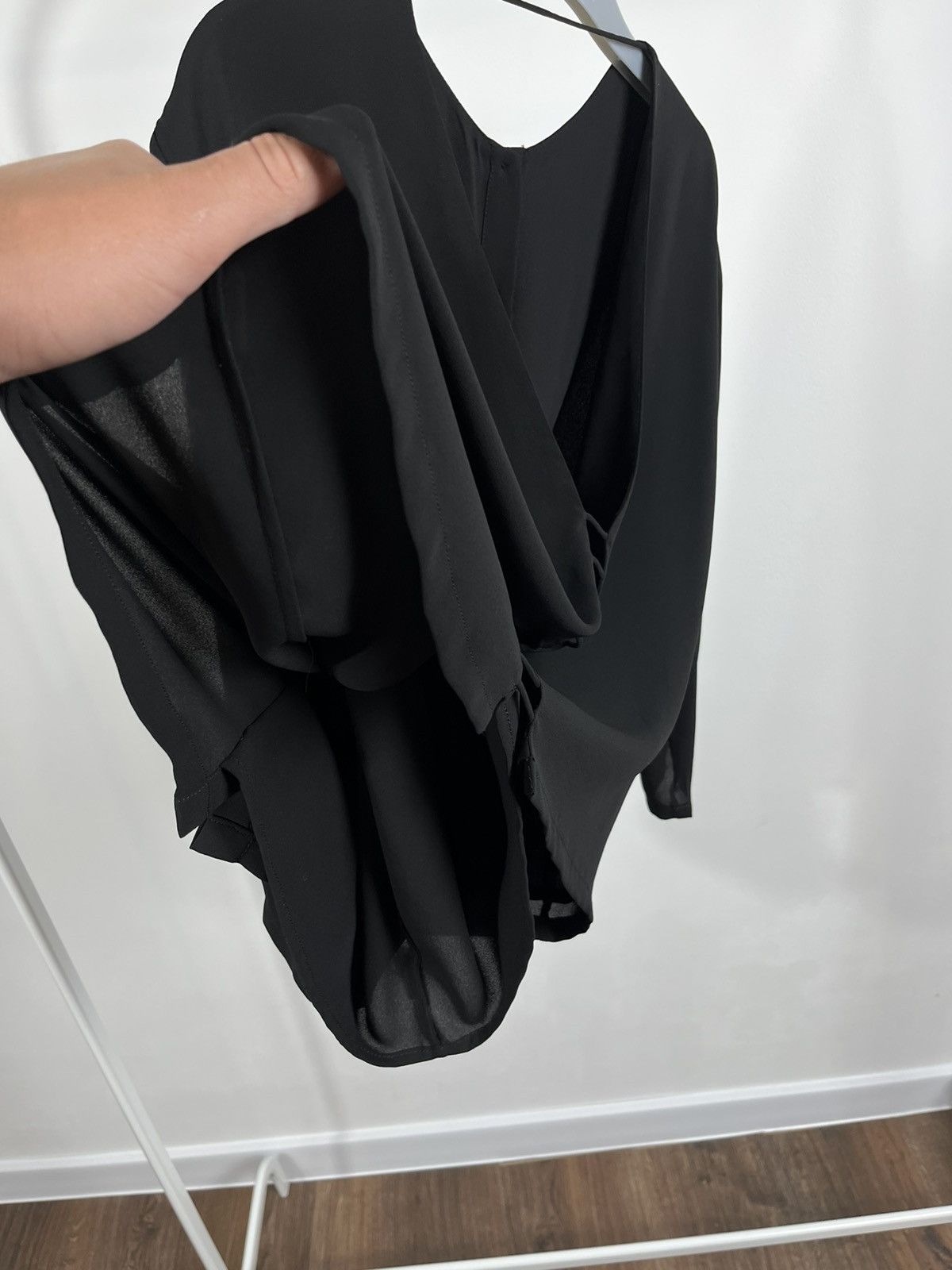 Dion Lee Dion Lee Black Cut-Out Back Long Sleeve Blouse Size US 6 Size M / US 6-8 / IT 42-44 - 9 Thumbnail