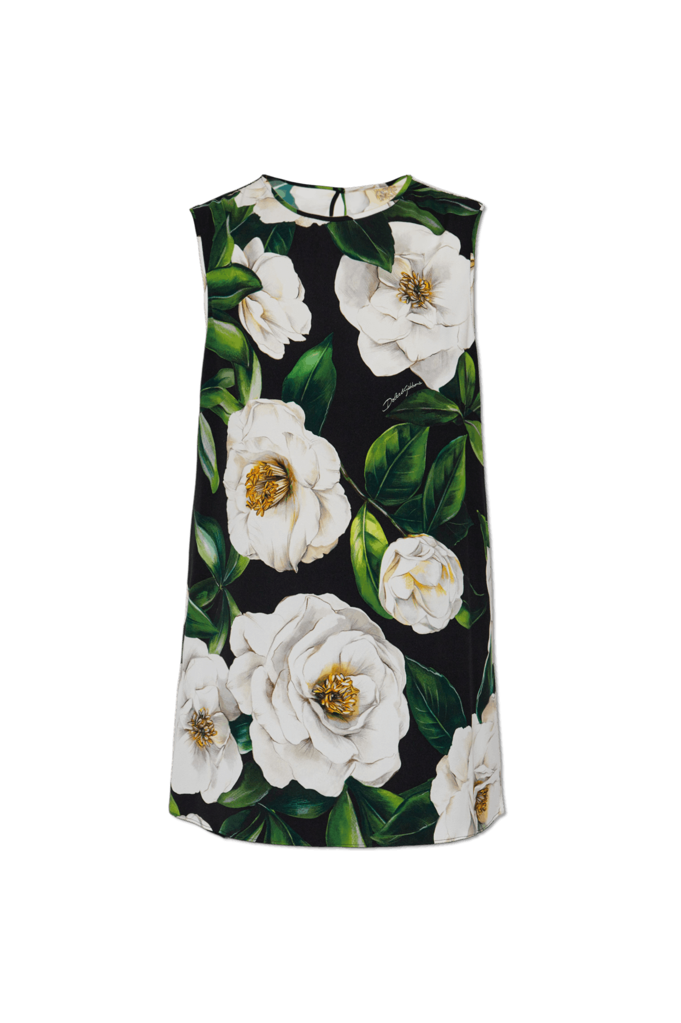 Dolce & Gabbana o1s22i1n0225 Floral Silk Top in Multicolor Size S / US 4 / IT 40 - 1 Thumbnail