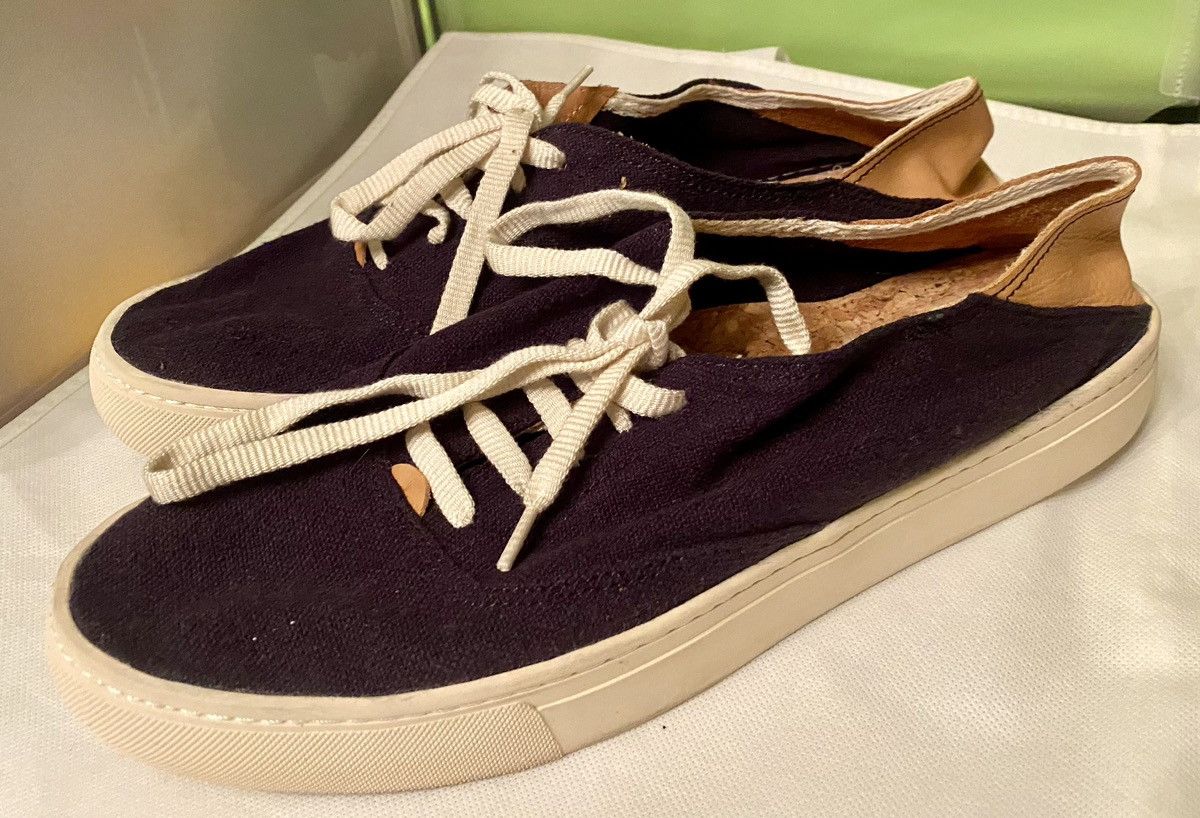 Soludos Soludos blue knit beachcomber lace up trainer 10.5 US LN Size US 10.5 / EU 43-44 - 1 Thumbnail
