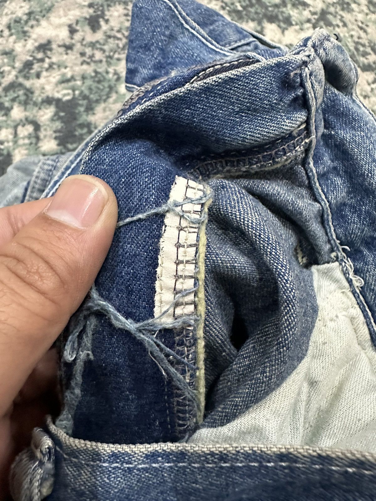 Carhartt Vintage Carhartt Carpenter Denim Baggy Single Knee Work Pant Size US 29 - 8 Thumbnail