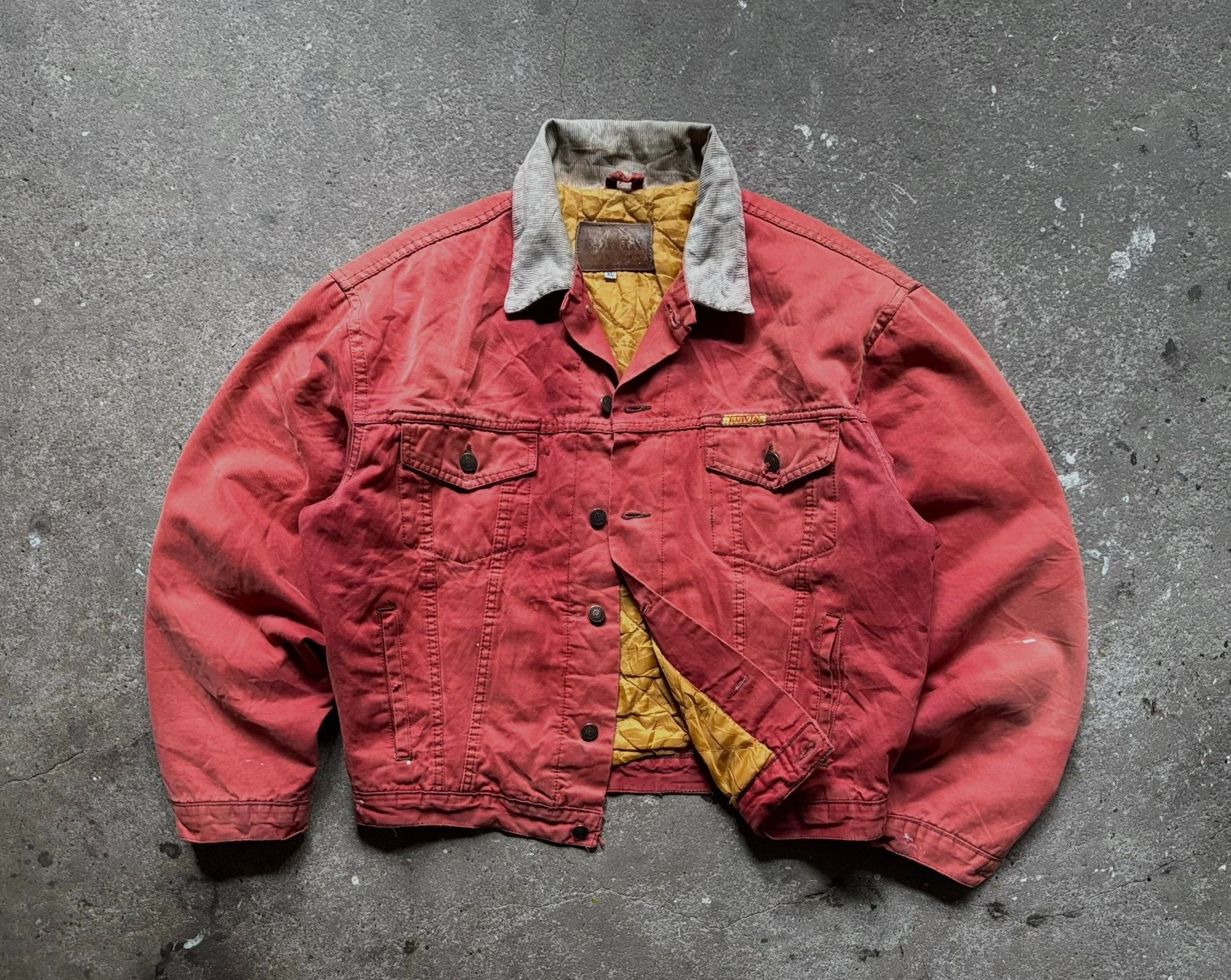Vintage Vintage Edwin Boxy Trucker Jacket Size US XL / EU 56 / 4 - 1 Thumbnail