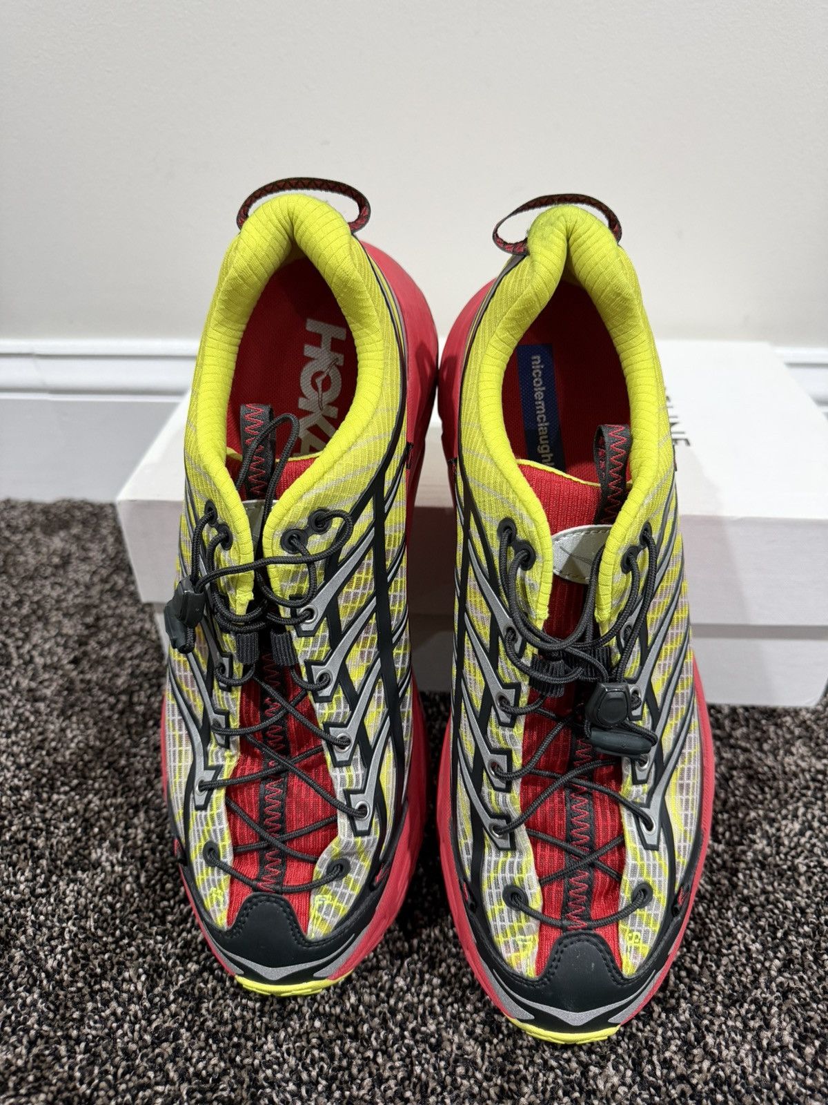 Hoka × Nicole McLaughlin Hoka Nicole McLaughlin Mafate Speed Three2 Convertible Sneak Size US 10.5 / EU 43-44 - 11 Thumbnail