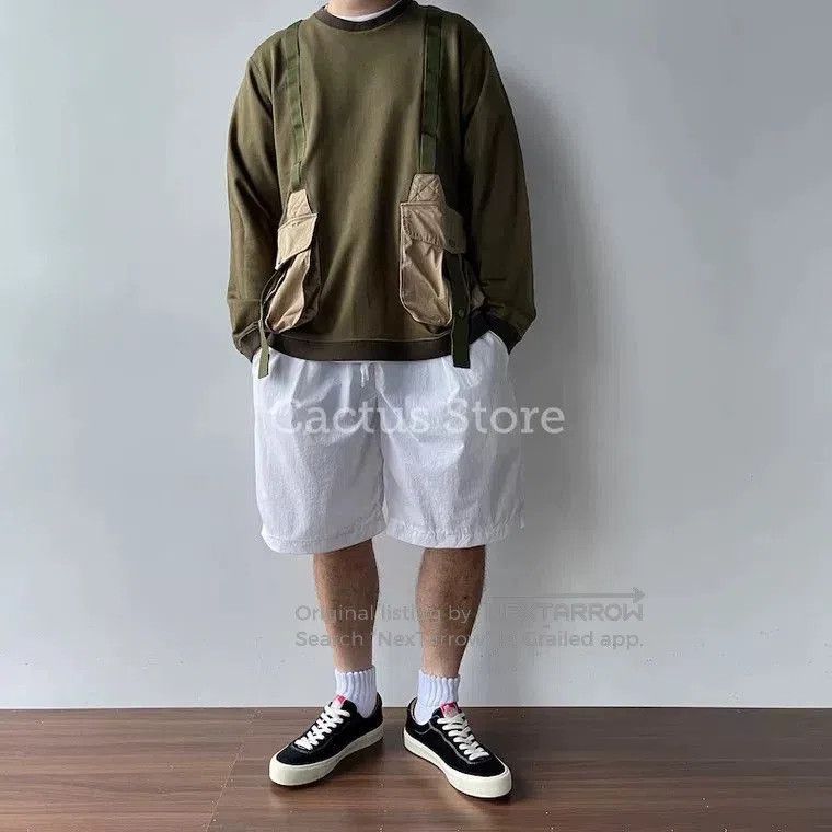 White Mountaineering white mountaineering hunting pocket sweatshirt. Size US L / EU 52-54 / 3 - 2 Thumbnail