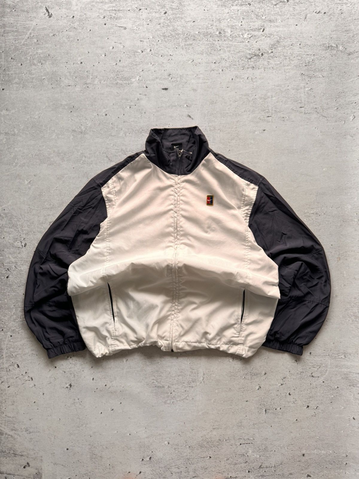 Nike × Nike ACG NIKE COURT VINTAGE BASIC LOGO OVERSIZE LIGHT JACKET Size US M / EU 48-50 / 2 - 2 Thumbnail