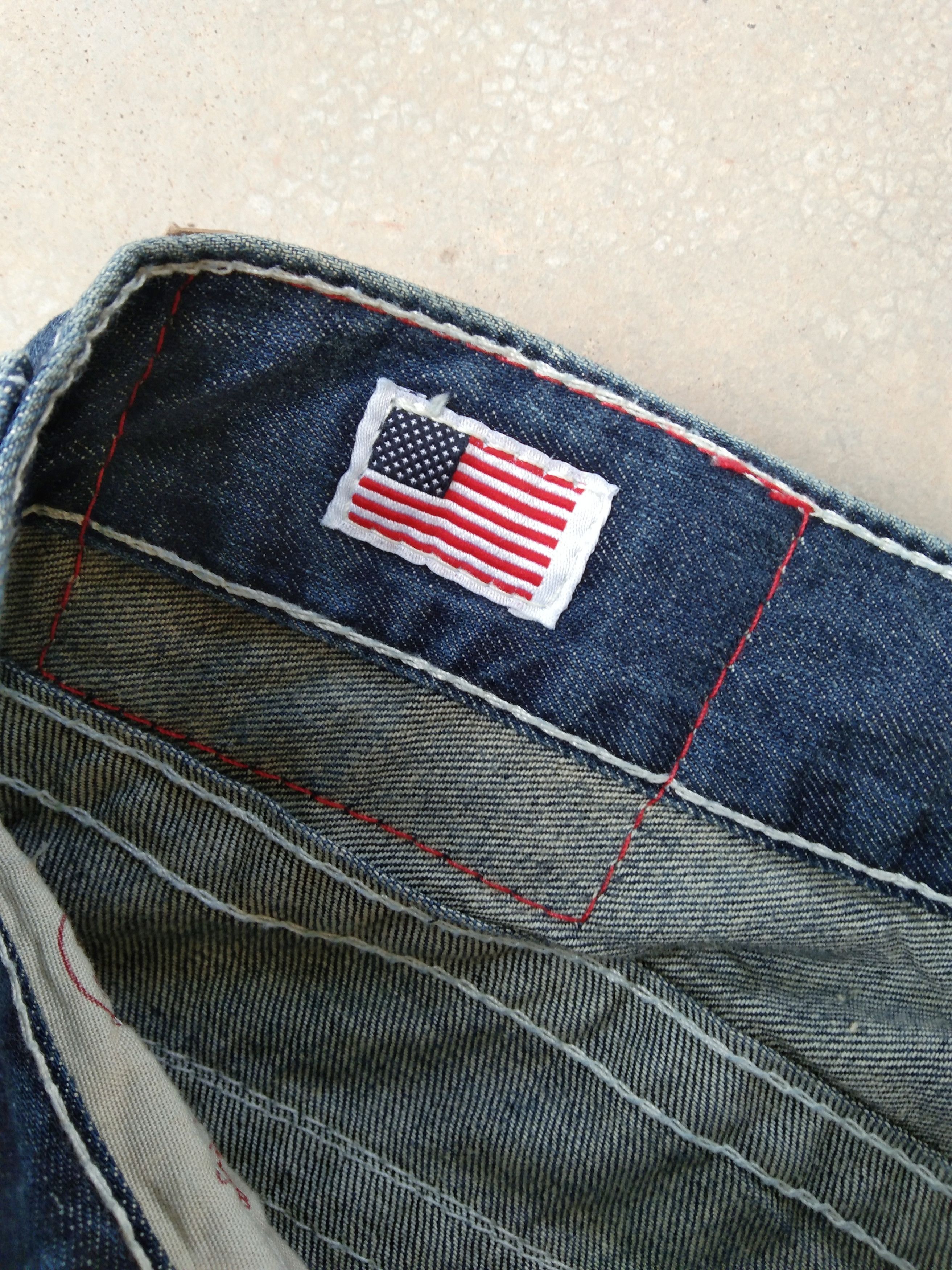 Japanese Brand × True Religion × Vintage Vintage True Religion Made In USA Bootcut Flared Jeans 34x36 Size US 34 / EU 50 - 7 Thumbnail