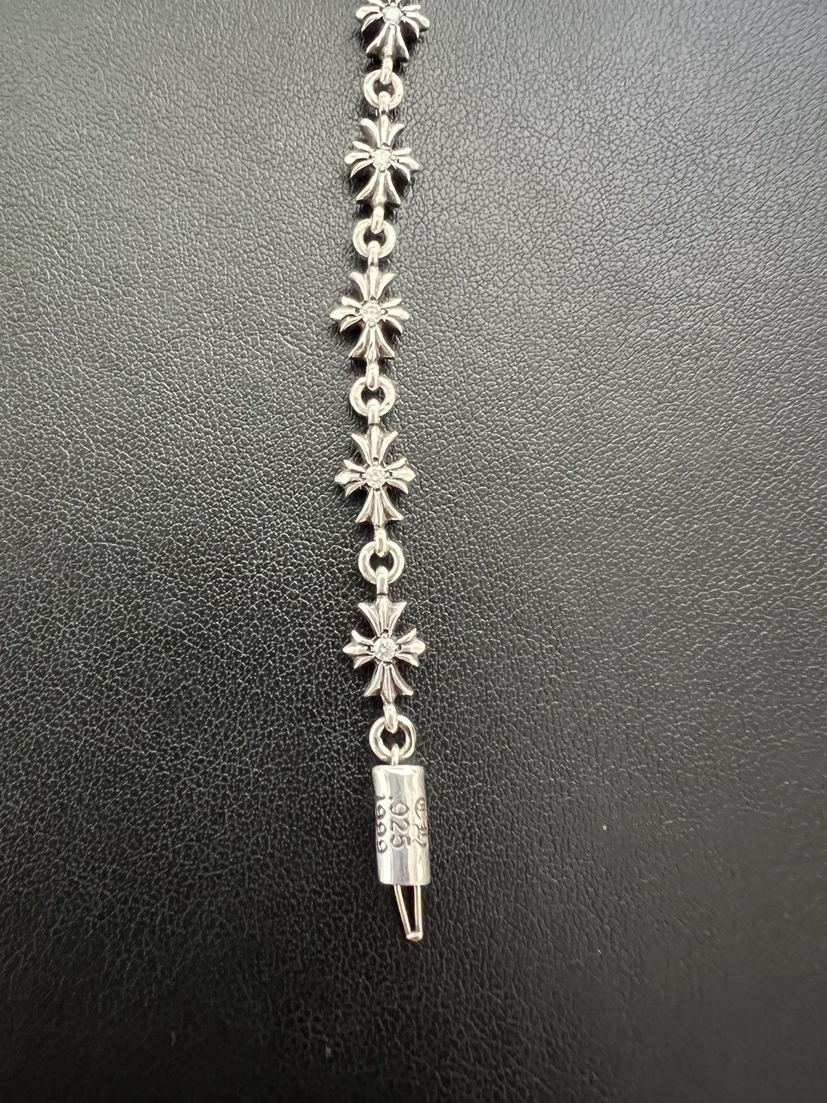 Chrome Hearts Chrome Hearts Tiny E Diamond Bracelet 11 Link Size ONE SIZE - 3 Thumbnail