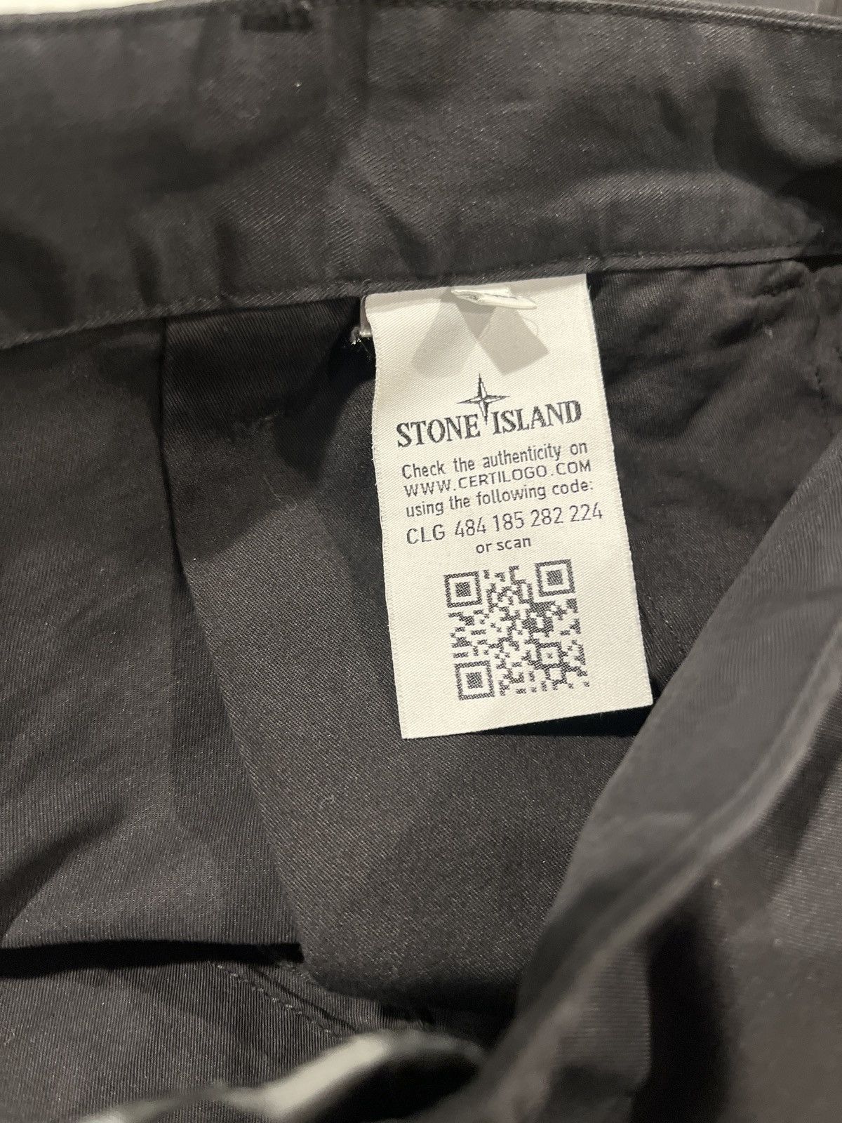 Stone Island Shadow Project SISP Ghost Black Cotton Pants Size US 30 / EU 46 - 9 Thumbnail