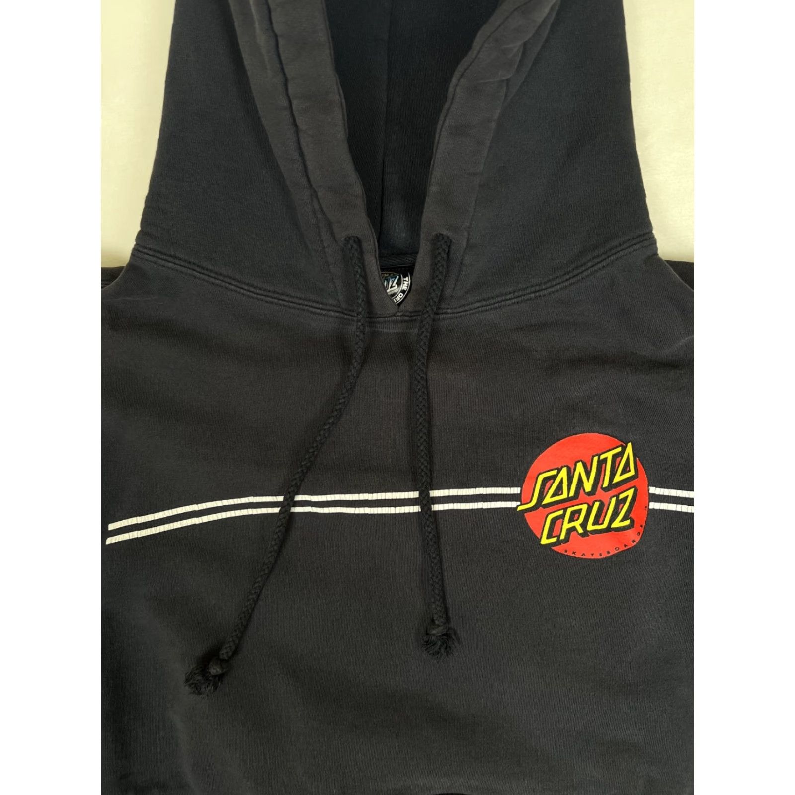 Vintage VINTAGE Santa Cruz Hoodie Sweatshirt Mens S Blue OG Logo Y2K Double Sided Size US S / EU 44-46 / 1 - 2 Thumbnail
