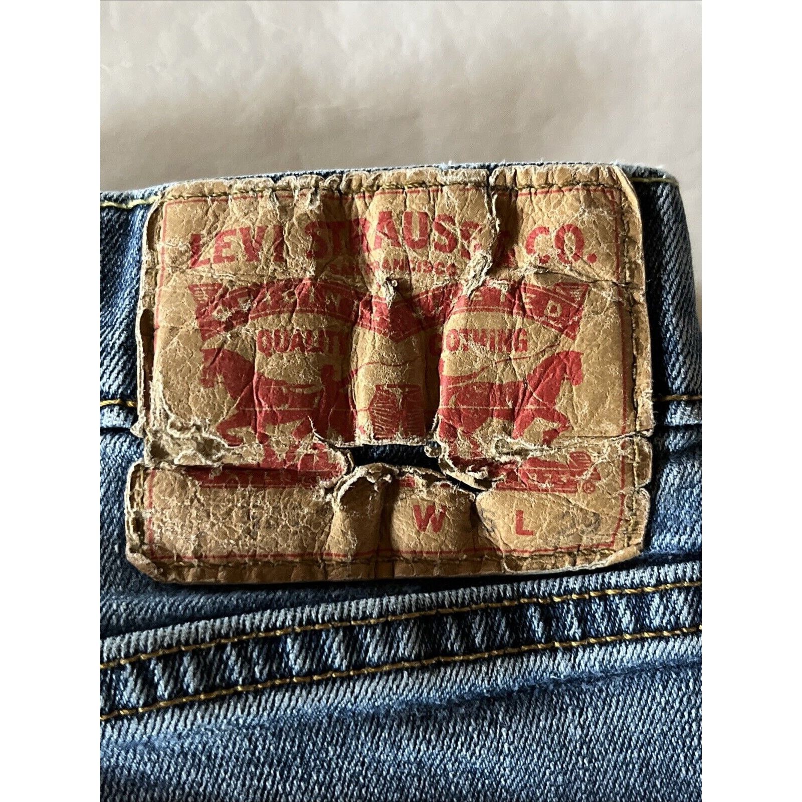 Levi's Levi’s 541 Jeans Men's 36x29 Blue Outdoor Work Cotton Denim Size US 36 / EU 52 - 3 Thumbnail