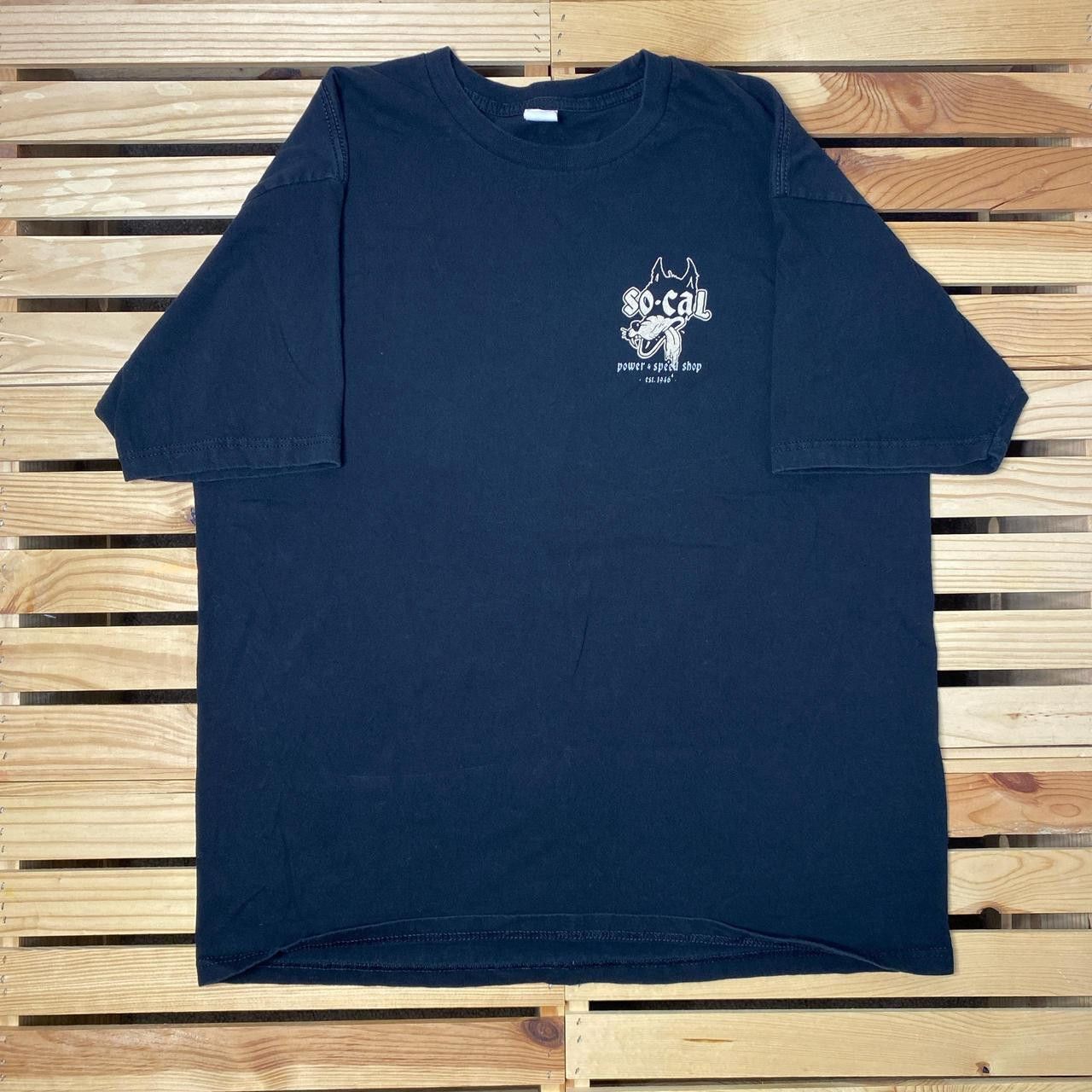 Other Vintage So-Cal Speed Shop Black Hot Rod Tee Size XL Size US XL / EU 56 / 4 - 2 Thumbnail