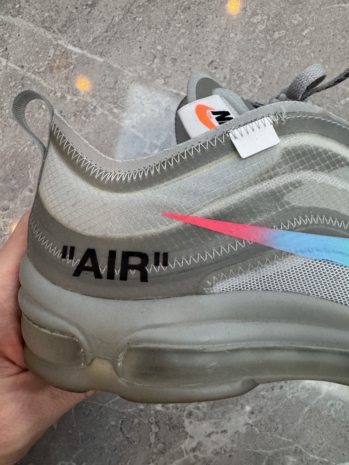 Nike × Off-White Nike Off-White Air Max 97 ‘Menta’ - UK9/US10 Size US 10 / EU 43 - 19 Thumbnail