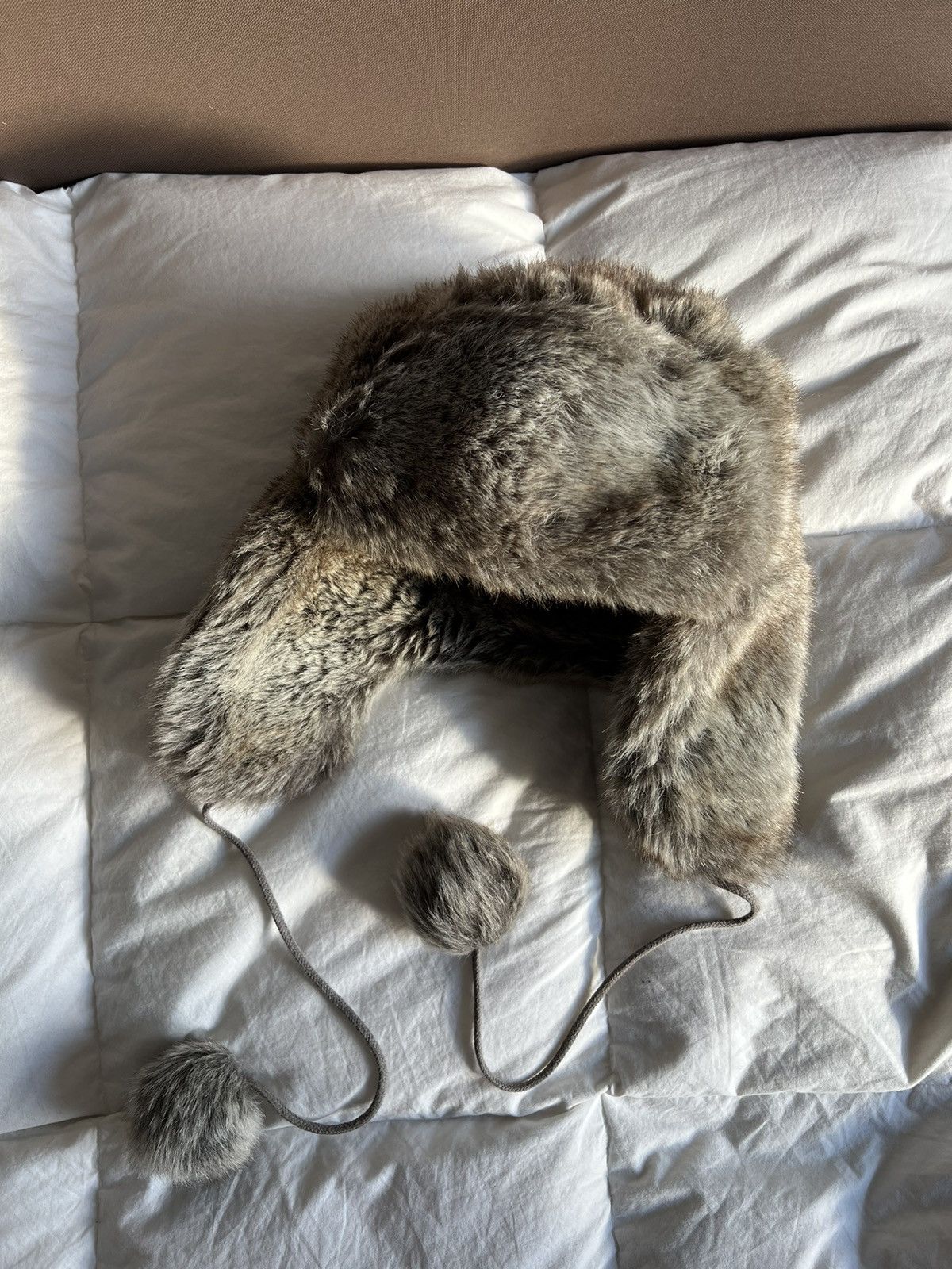 If Six Was Nine × Japanese Brand Crazy Fur Faux Trapper Mohair Hat Y2K Ushanka Size ONE SIZE - 4 Thumbnail