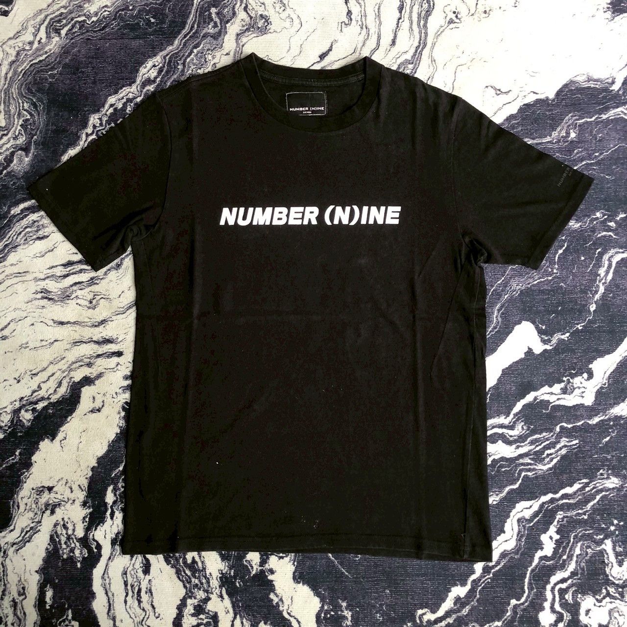 Number (N)ine Number (N)ine Logo Tee Black L Size US L / EU 52-54 / 3 - 1 Thumbnail